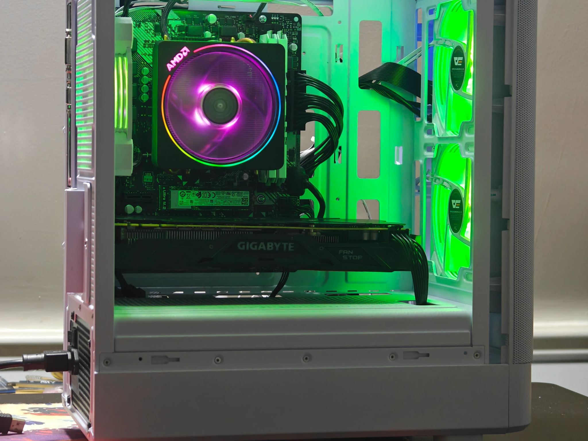 Gaming PC|AMD Ryzen 7 2700X|NVIDIA GTX 1080|16 GB DDR4 3200 CL16|1 TB NVME SSD M.2|Windows 11 Home