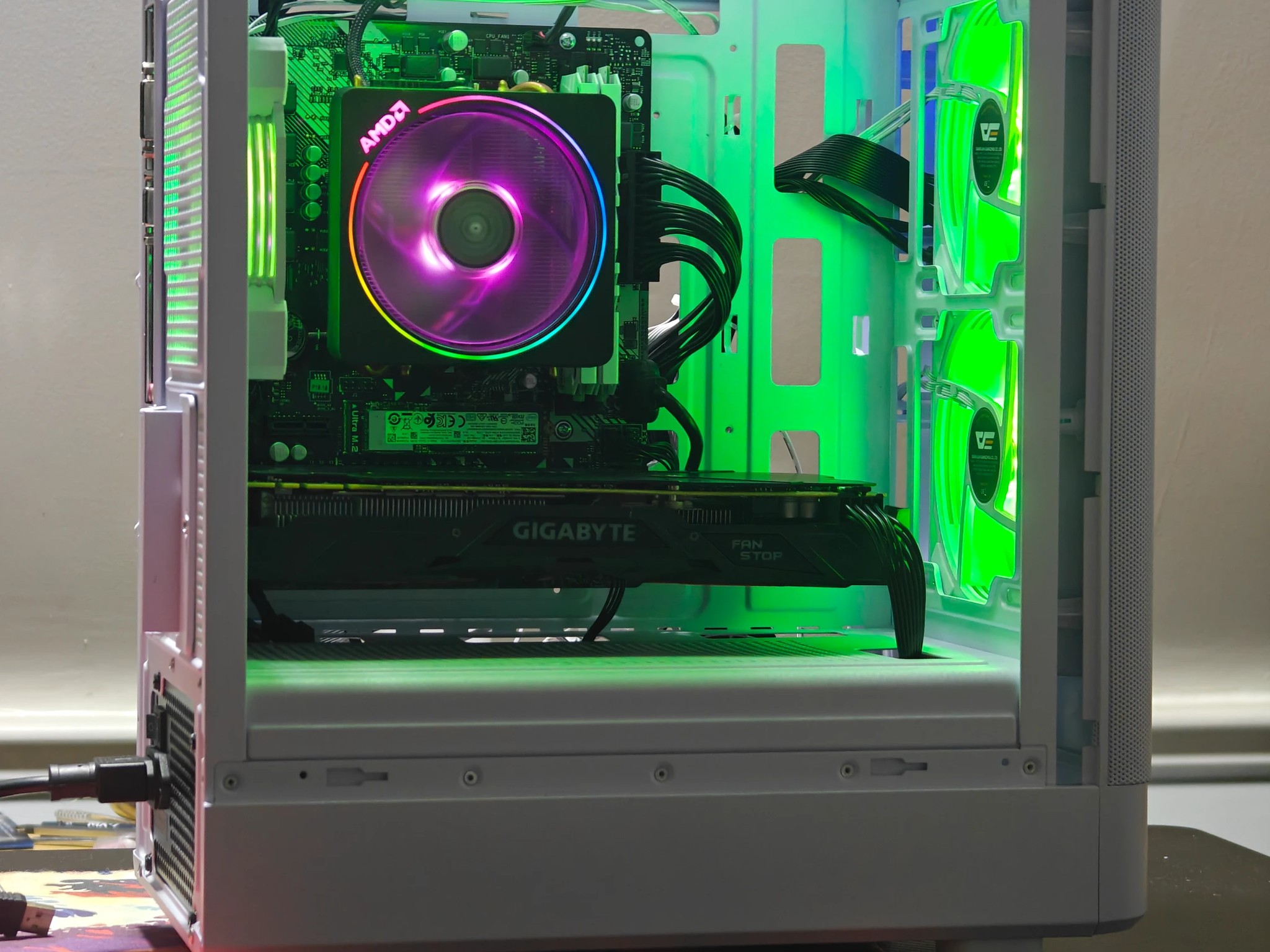 Gaming PC|AMD Ryzen 7 2700X|NVIDIA GTX 1080|16 GB DDR4 3200 CL16|1 TB NVME SSD M.2|Windows 11 Home