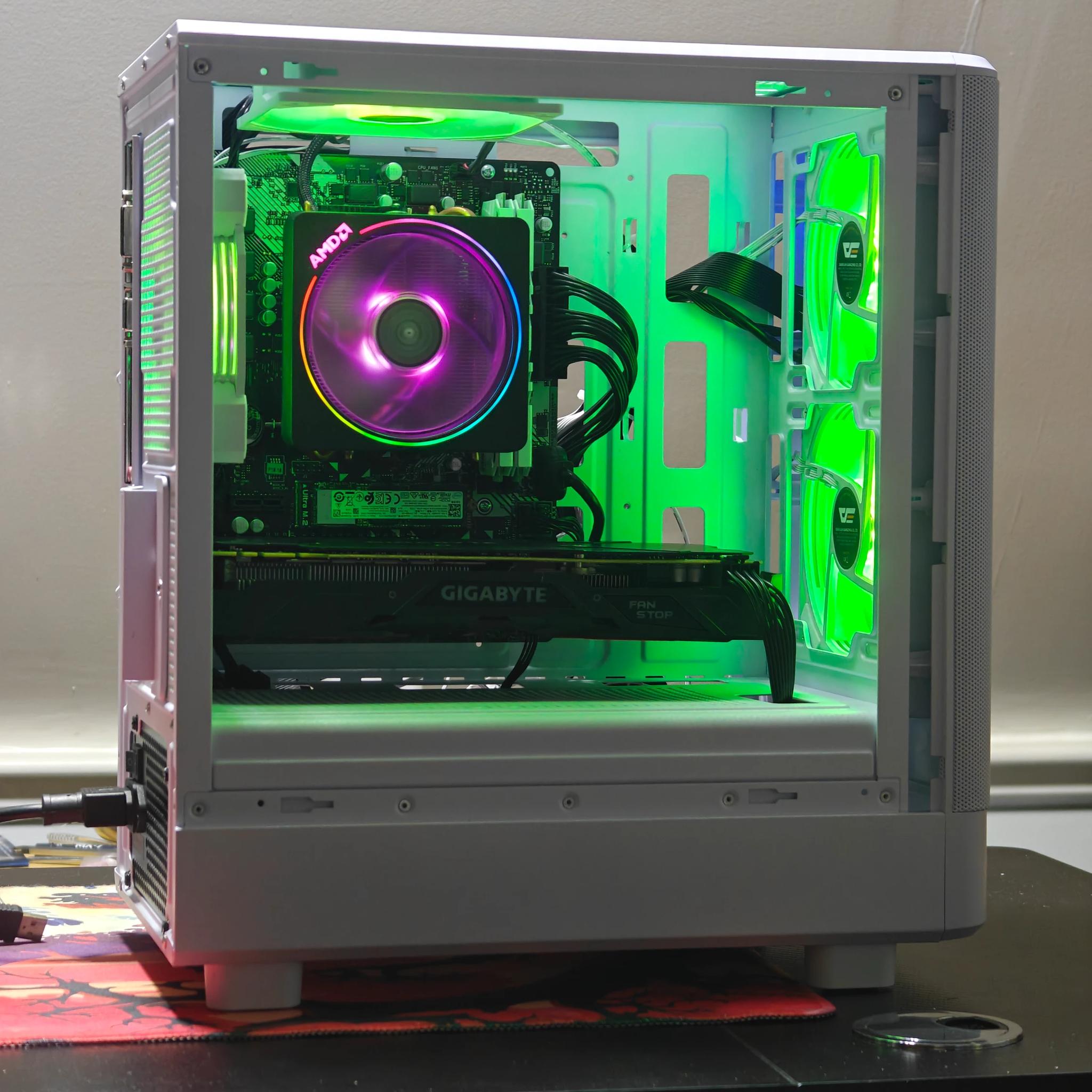 Gaming PC|AMD Ryzen 7 2700X|NVIDIA GTX 1080|16 GB DDR4 3200 CL16|1 TB NVME SSD M.2|Windows 11 Home