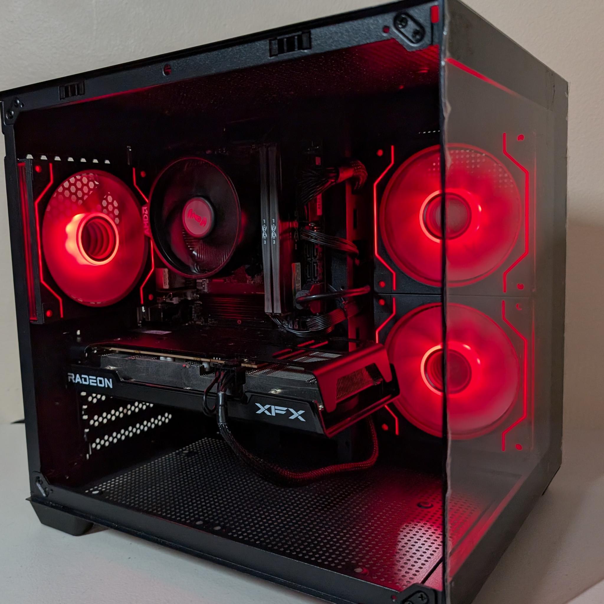 New Gaming PC for Sale! Ryzen 5 5500 / RX 6600 / 16Gig Ram