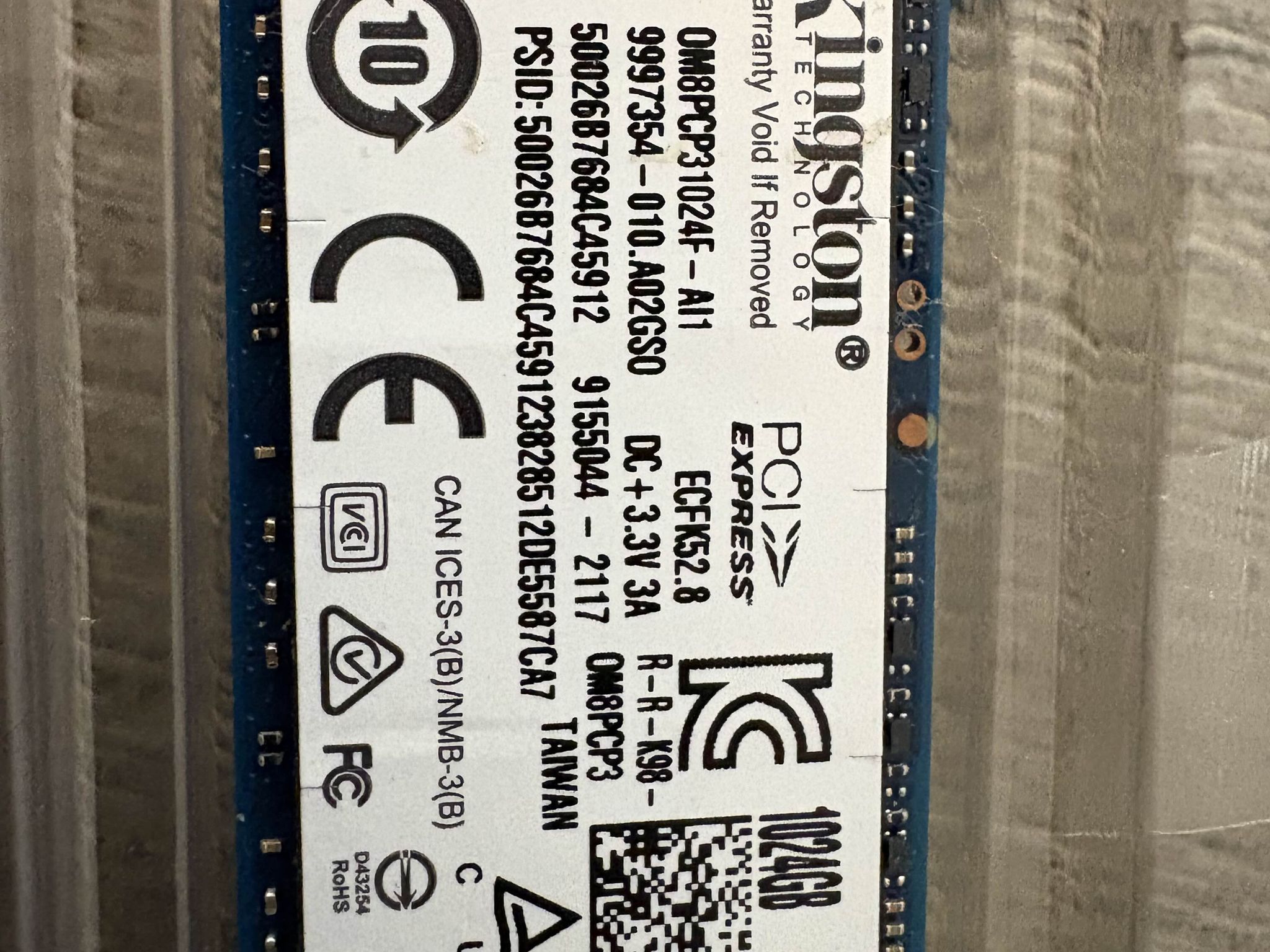 1 terabyte nvme m.2 storage drive