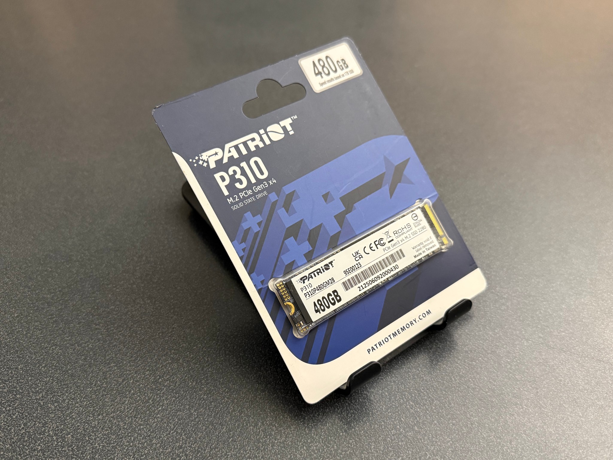NEW 480GB Patriot P310 NVMe M.2 SSD