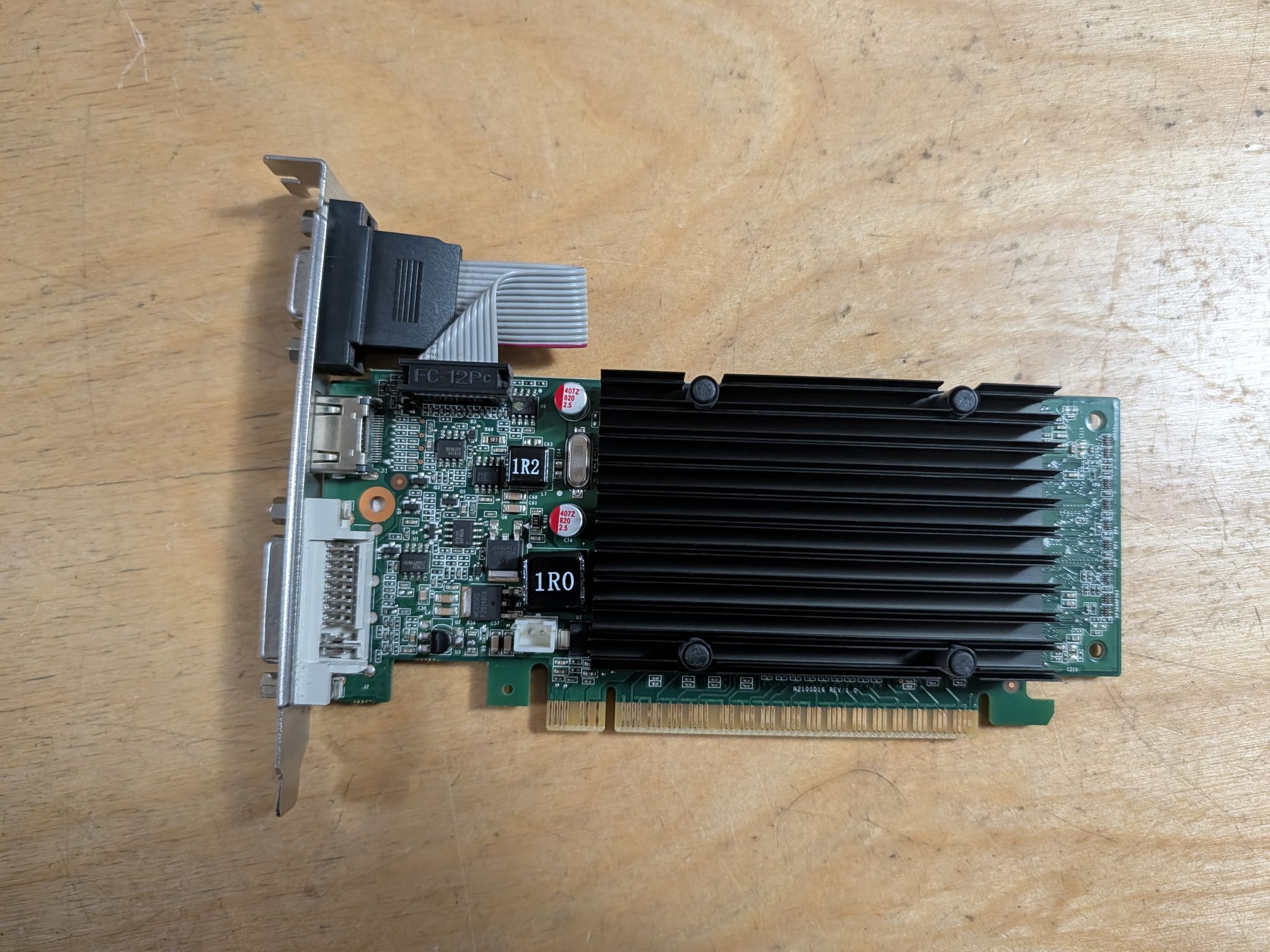 I7 3770 + Z77 motherboard + 16GB DDR3 + GT210 1GB