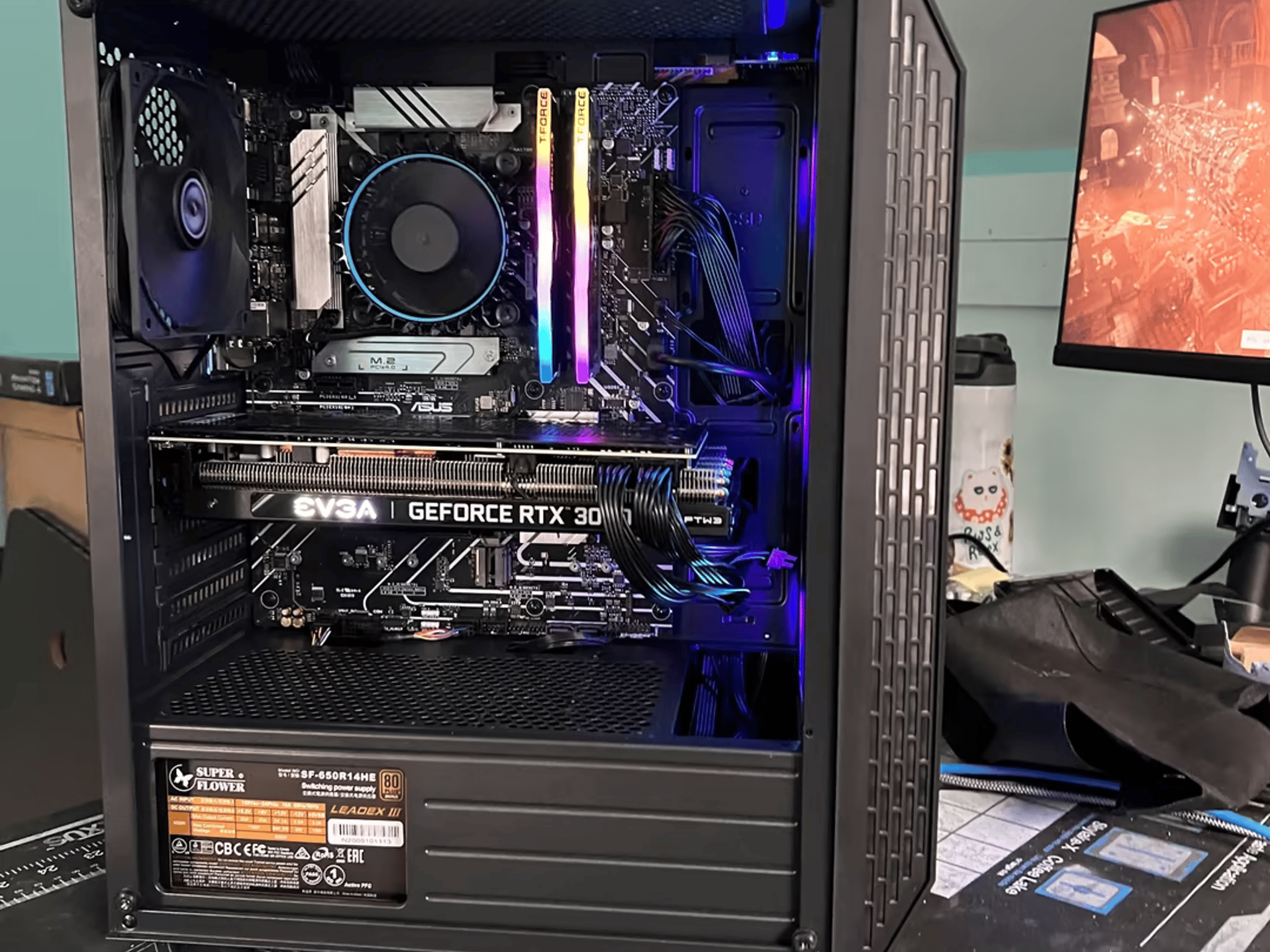 "The Gentleman" RTX 3060ti 12400f GAMING PC