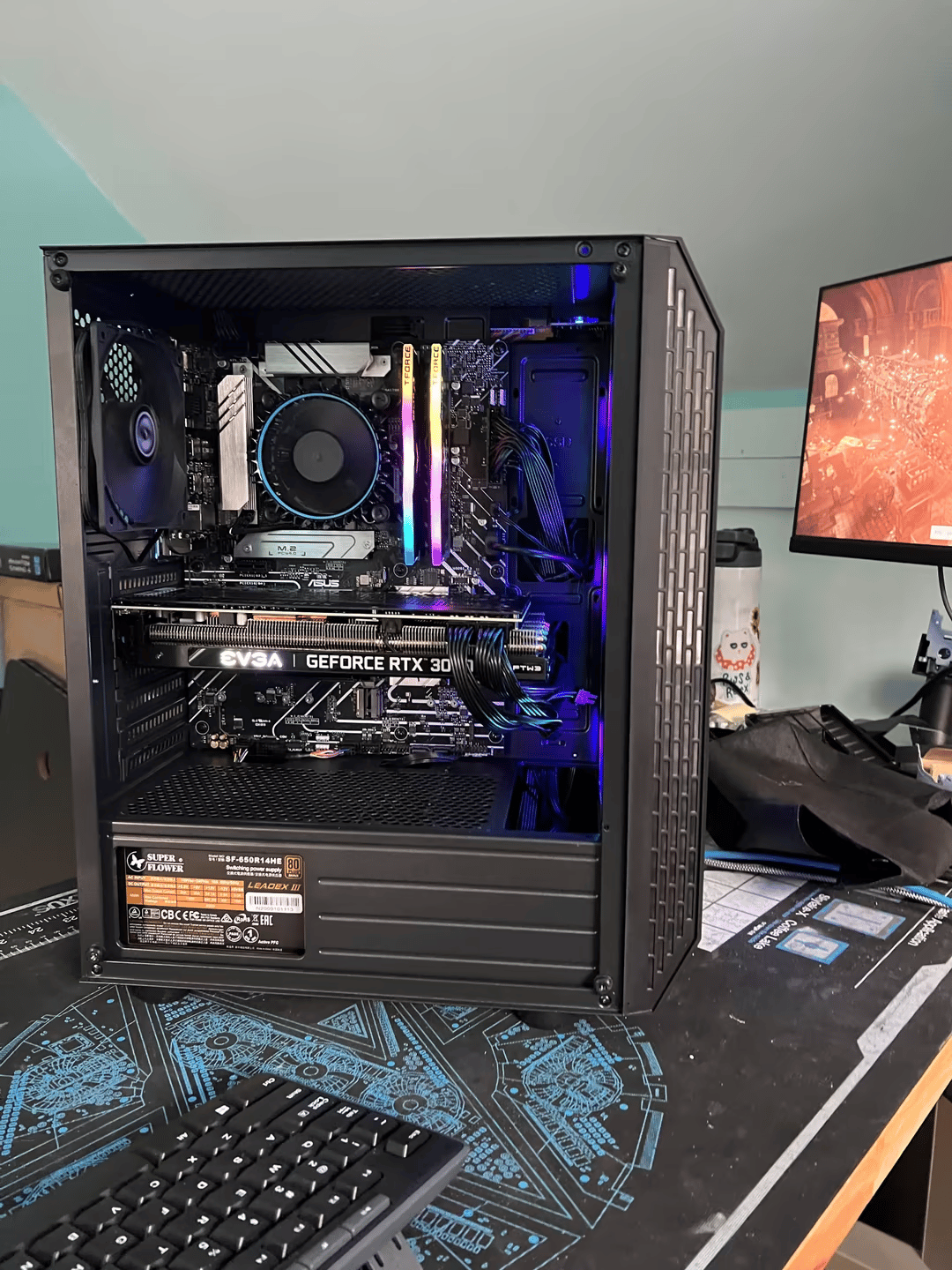 "The Gentleman" RTX 3060ti 12400f GAMING PC