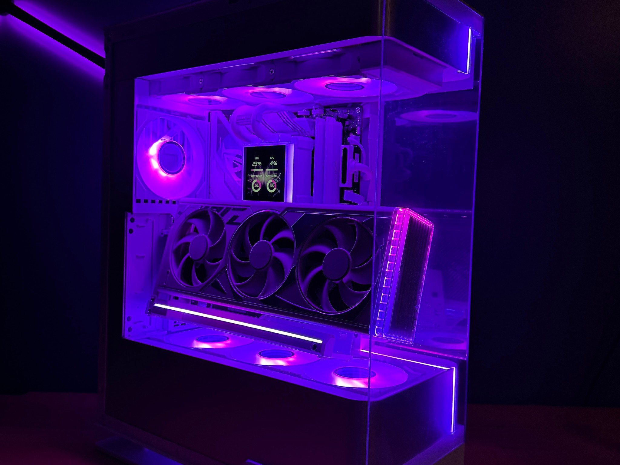 🤩Strix 4080 Super PC | Intel i7-13700K | 64GB DDR5 | 2TB Samsung 990 | 1000W Corsair⚪️