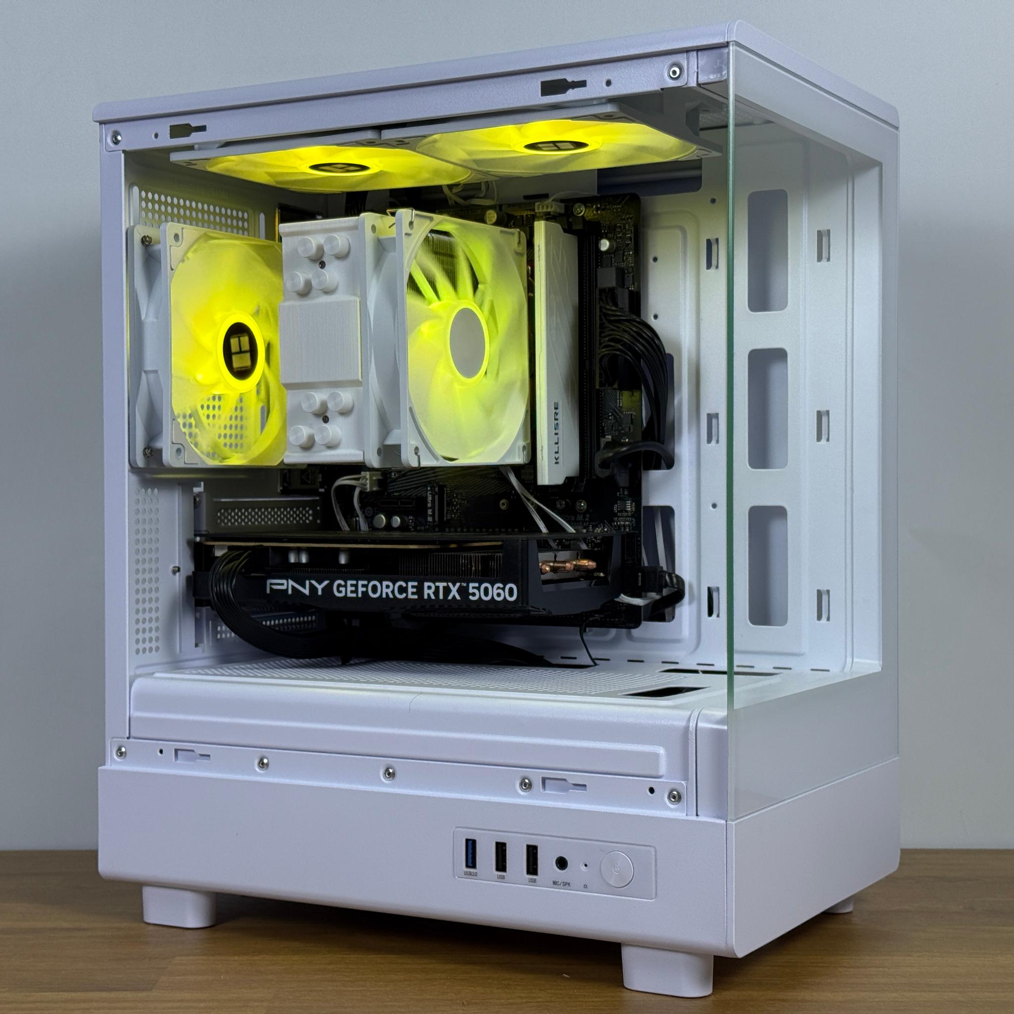 RTX 5060 // Ryzen 5 5500 Custom Gaming PC || 16GB RAM, 800GB SSD