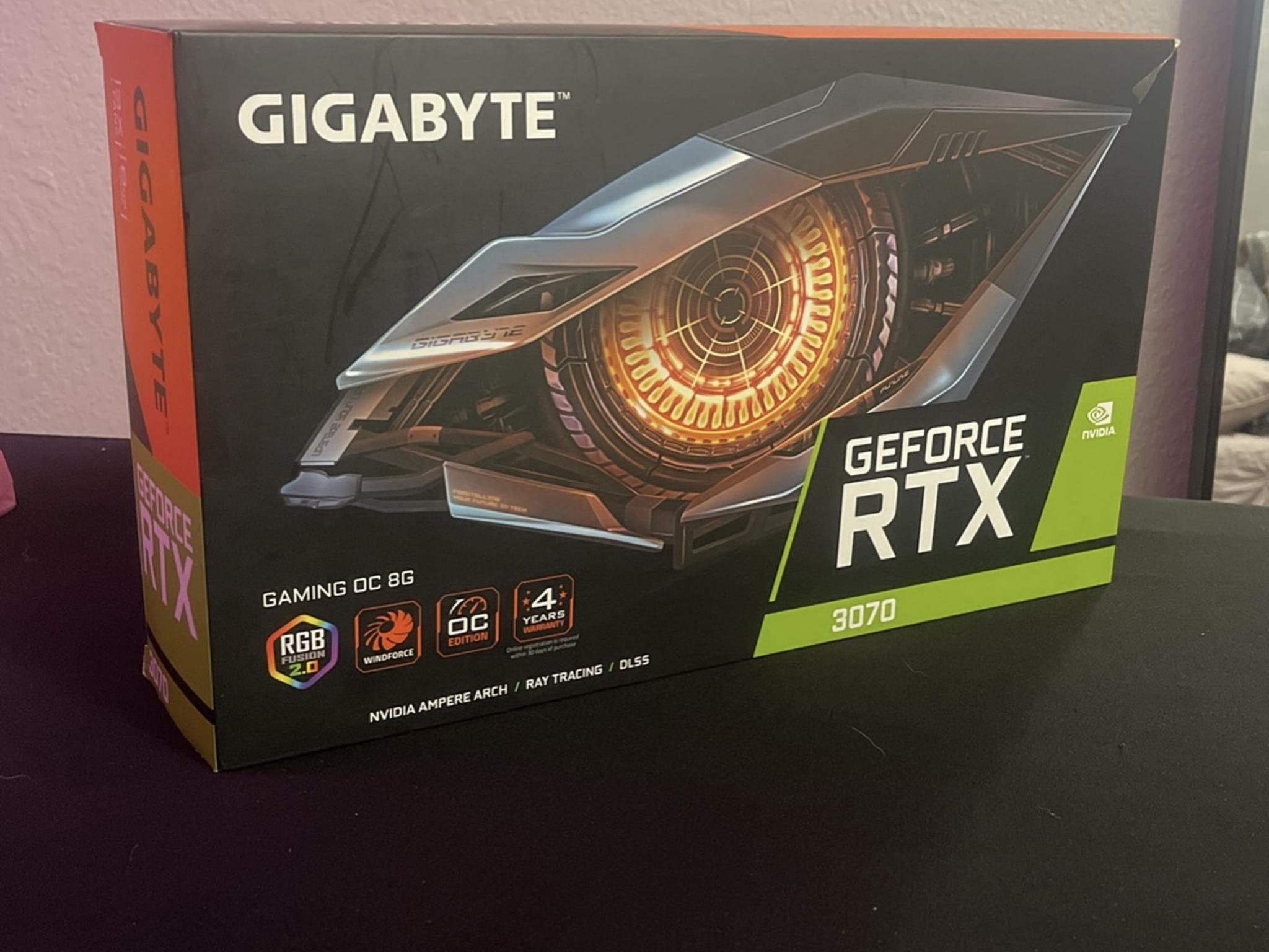Gigabyte Rtx 3070 rev 2.0