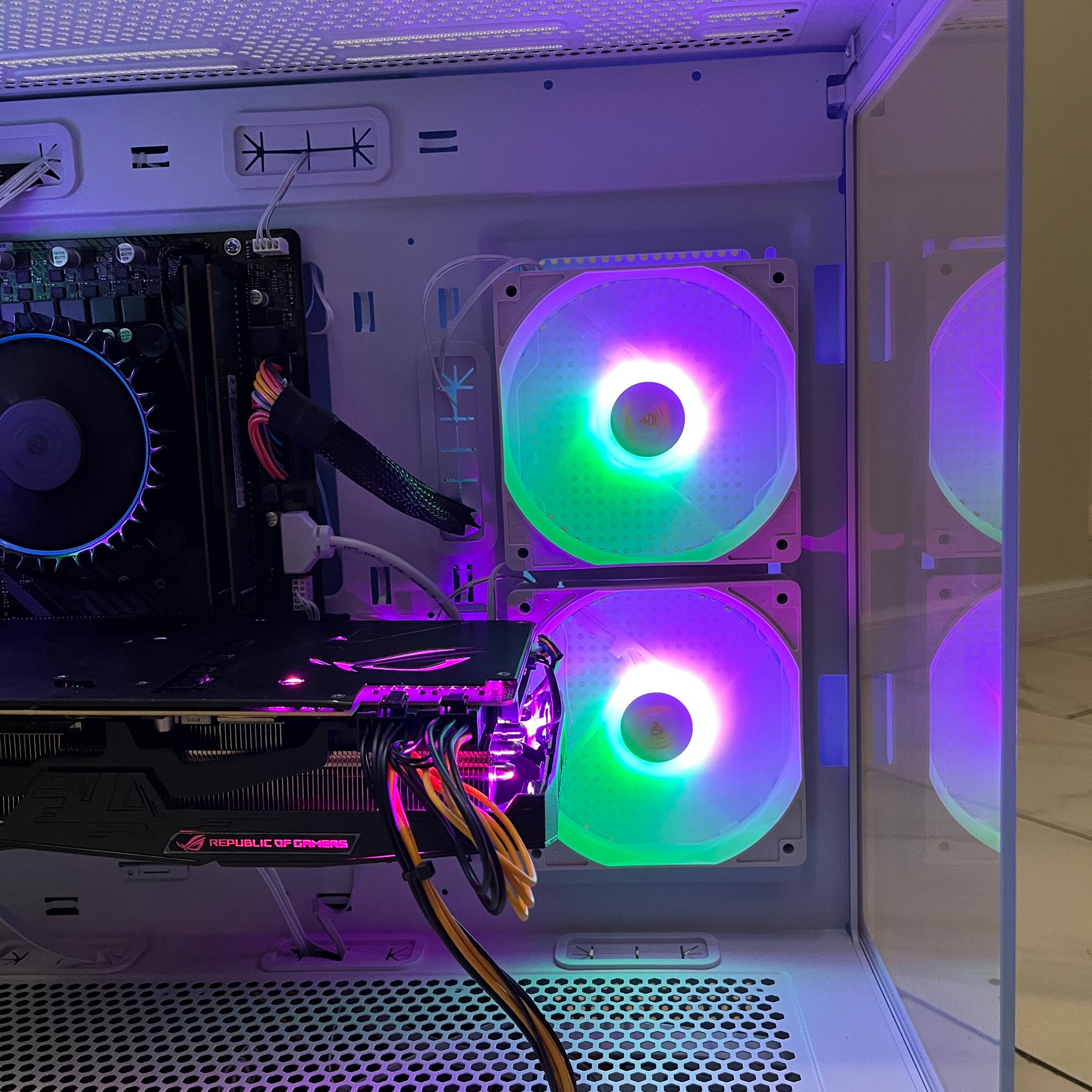 NVIDIA RTX 2070 Super, Intel Core i3-12100, 16GB RAM, 500GB SSD, High FPS Gaming PC w/Wi-Fi & BT