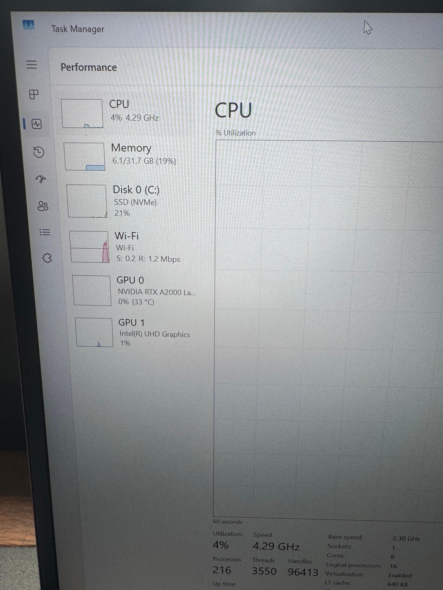 🔥 Lenovo ThinkPad P1 Gen 4 Workstation | i7-11800H | 32GB RAM | RTX A2000 | NVMe SSD