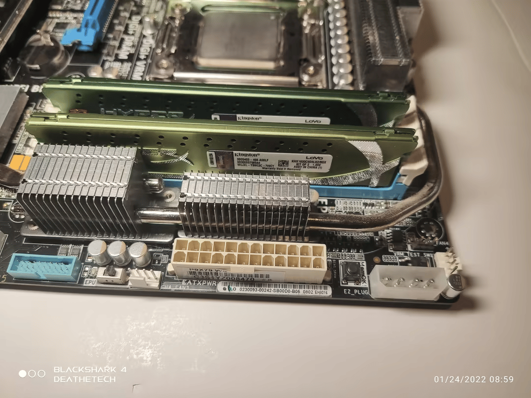 Asus P9X79 WS Motherboard / i7 3930k CPU / 4x4GB DDR3 Ram Combo