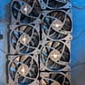 7x Morovol 120mm Case Fans – All Black, Non-RGB – Brand New