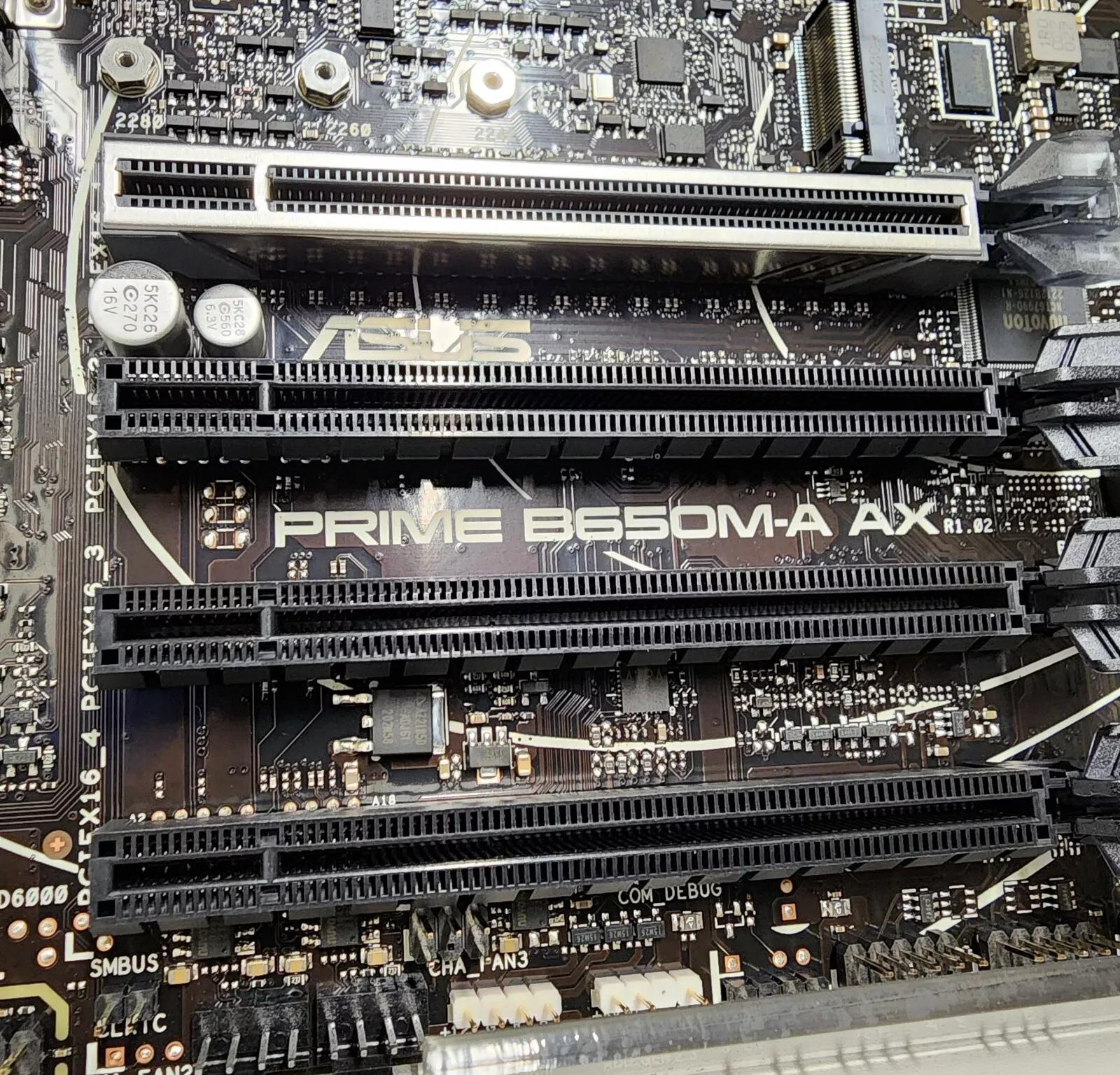 UPDATED BIOS ASUS PRIME B650M-A AX WIFI DDR5 mATX Motherboard
