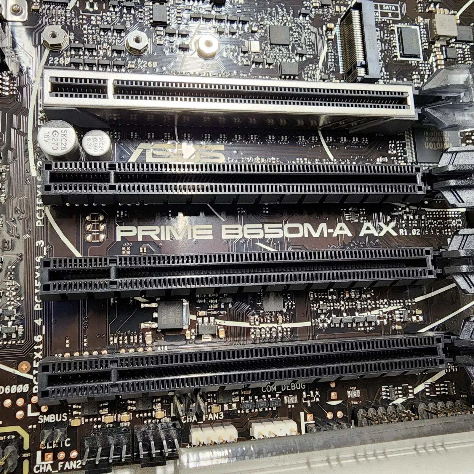 UPDATED BIOS ASUS PRIME B650M-A AX WIFI DDR5 mATX Motherboard
