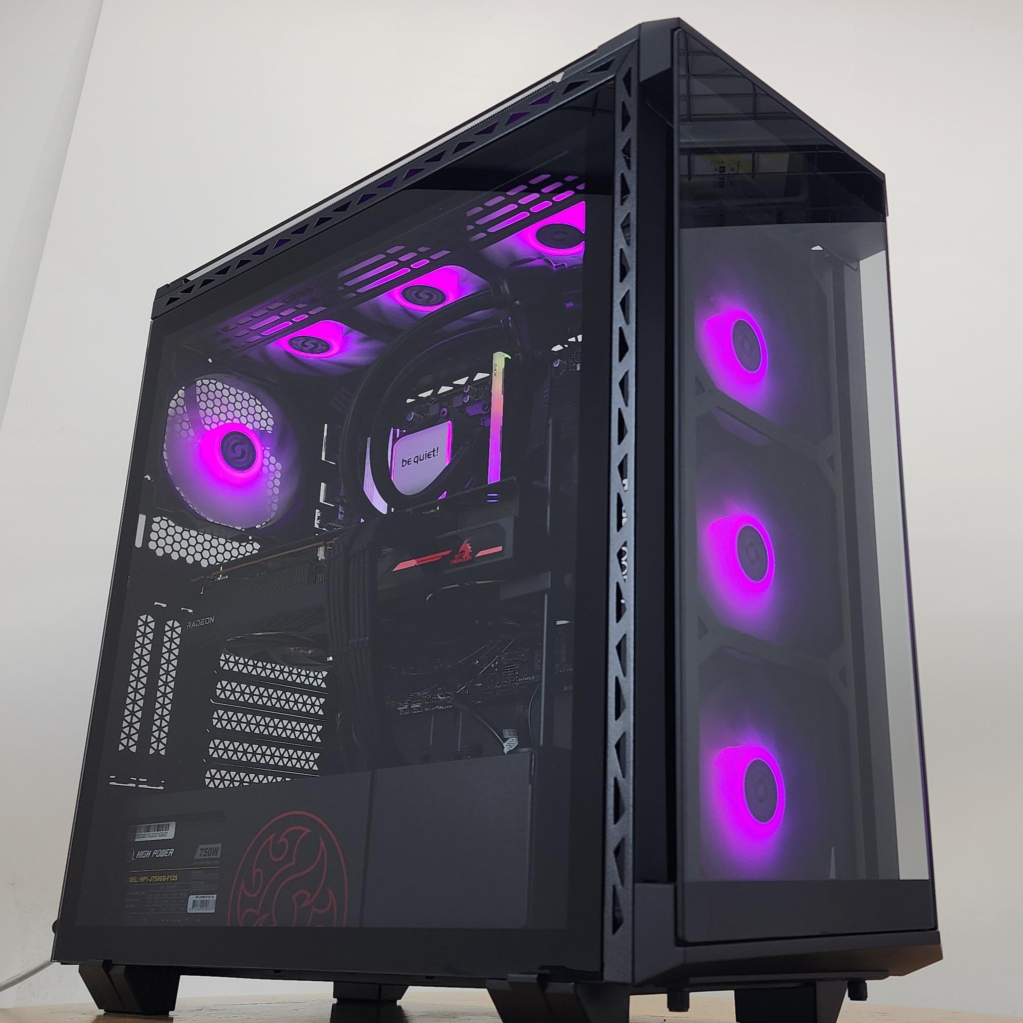 Gaming PC Ryzen 7 9700X 16GB RAM 1TB SSD RX 6800 XT 16GB Windows 11 Computer