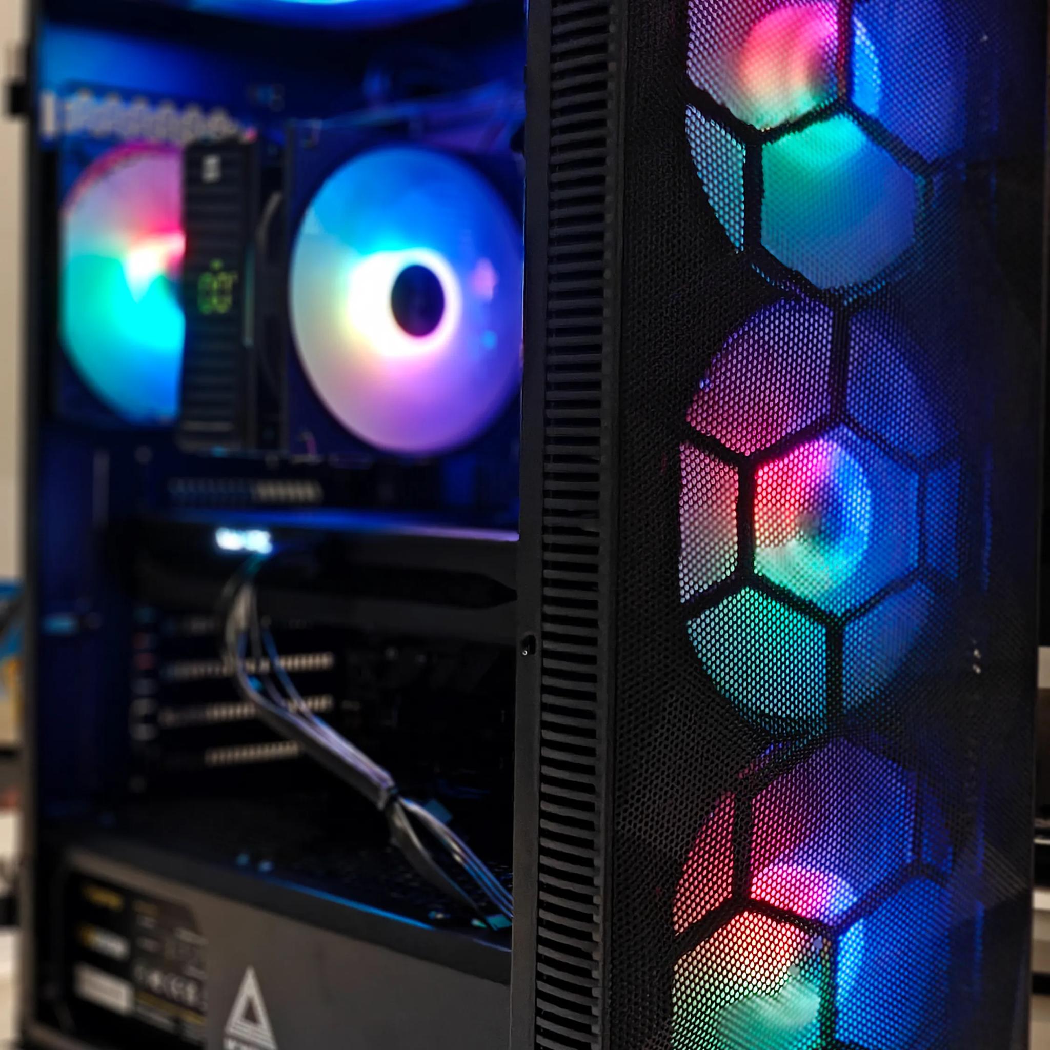 1080P - 1440P - Intel Arc B580 - Intel Core i5 14600k - 1 TB SSD - 32GB DDR4 3200 - RGB - Value PC