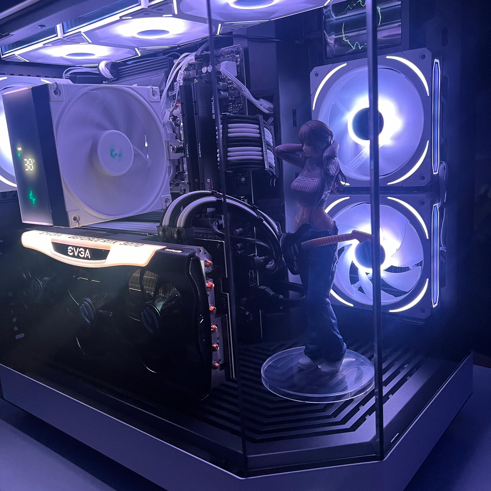 Hyte Y60 ❄️ Gaming PC | Ryzen 7 7800X3D | RTX 3070 | 32GB RAM | 1TB SSD/2TB HDD | Windows 11 Pro