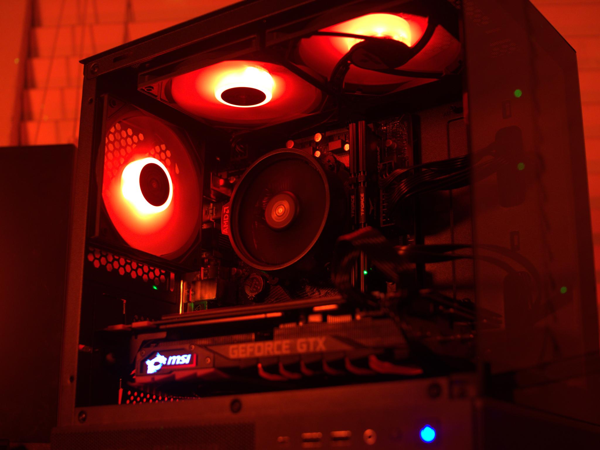 Ryzen 5 3600 & MSI 1080 Ti Custom Gaming PC - Red Samurai 🥷🏻🔴