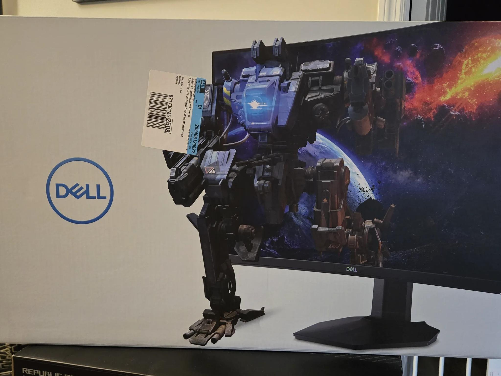 Dell 27 Curved Gaming Monitor – S2721HGF 144Hz