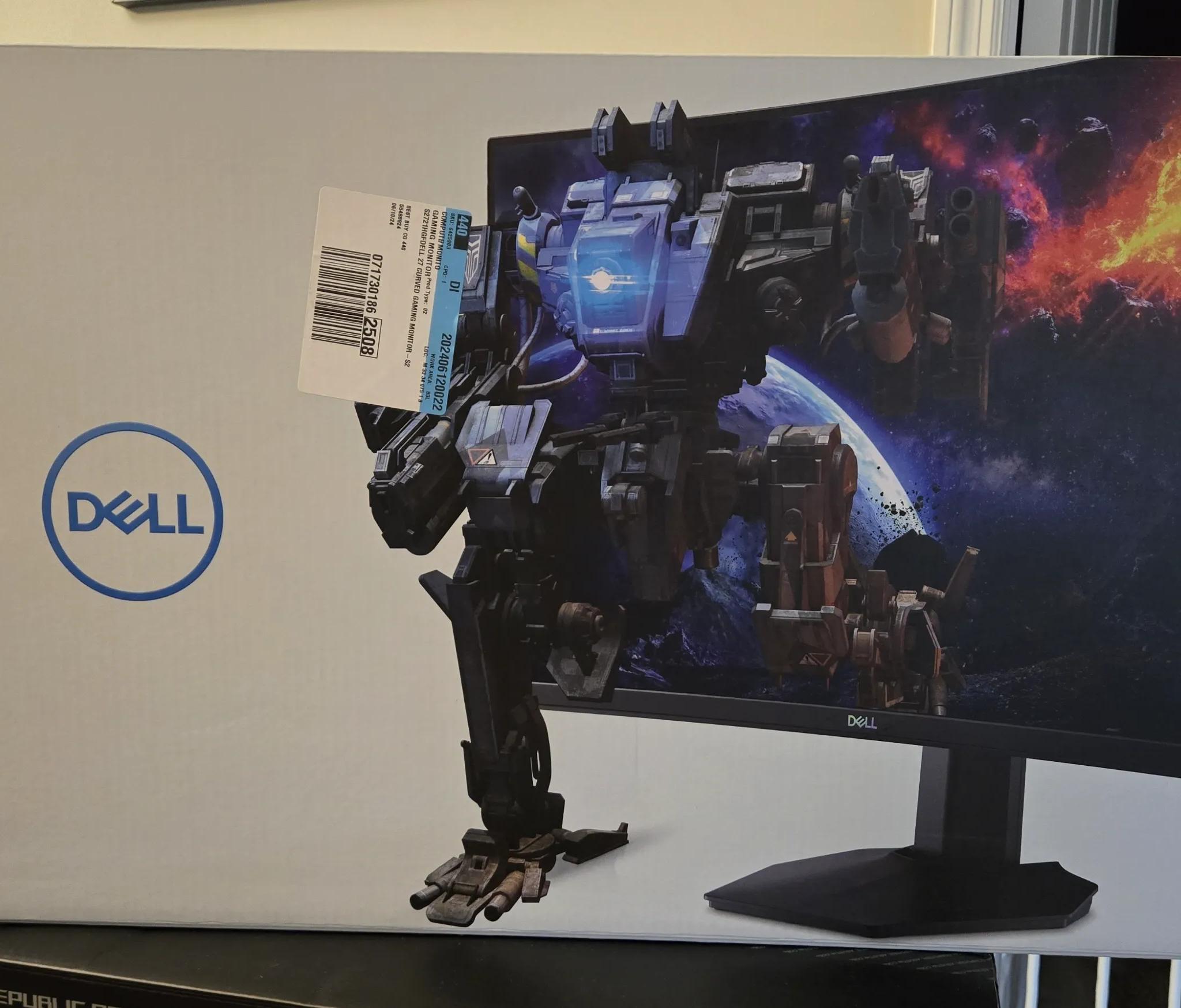 Dell 27 Curved Gaming Monitor – S2721HGF 144Hz