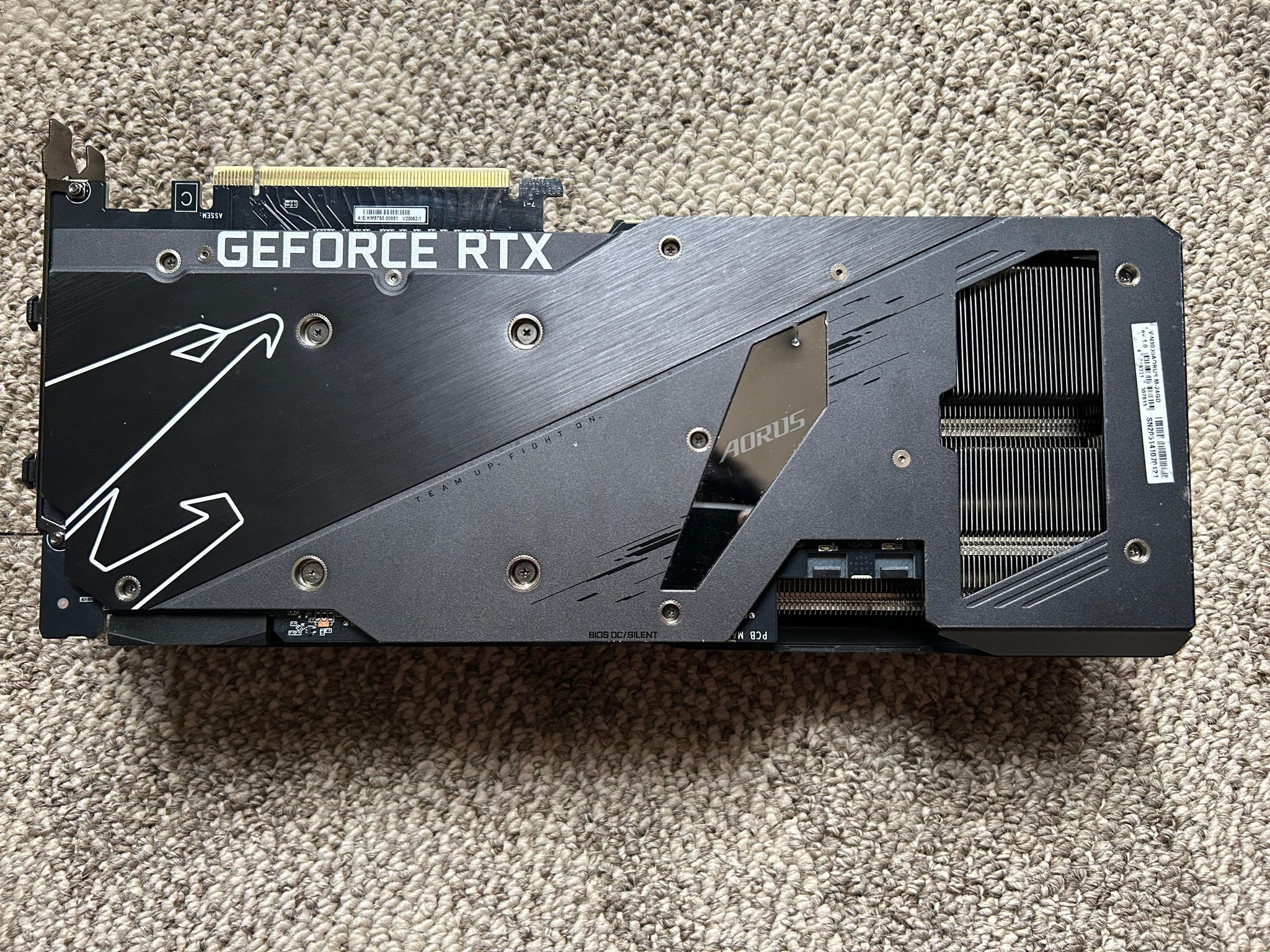 NOT WORKING Gigabyte Aorus RTX 3090