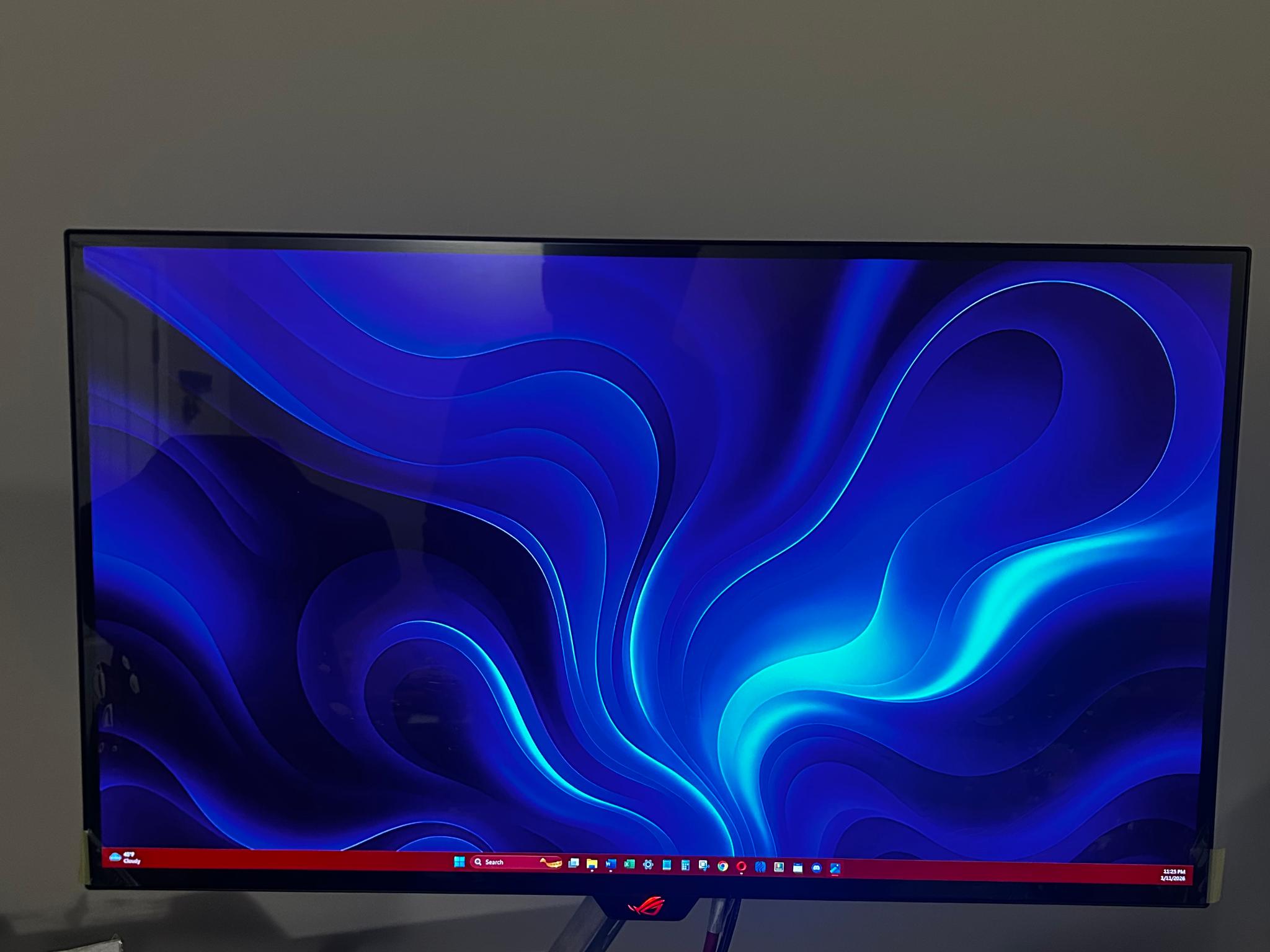 ASUS ROG 27” OLED (480hz Refresh Rate) 2560x1440 Resolution Gaming Monitor (PG27AQDP)