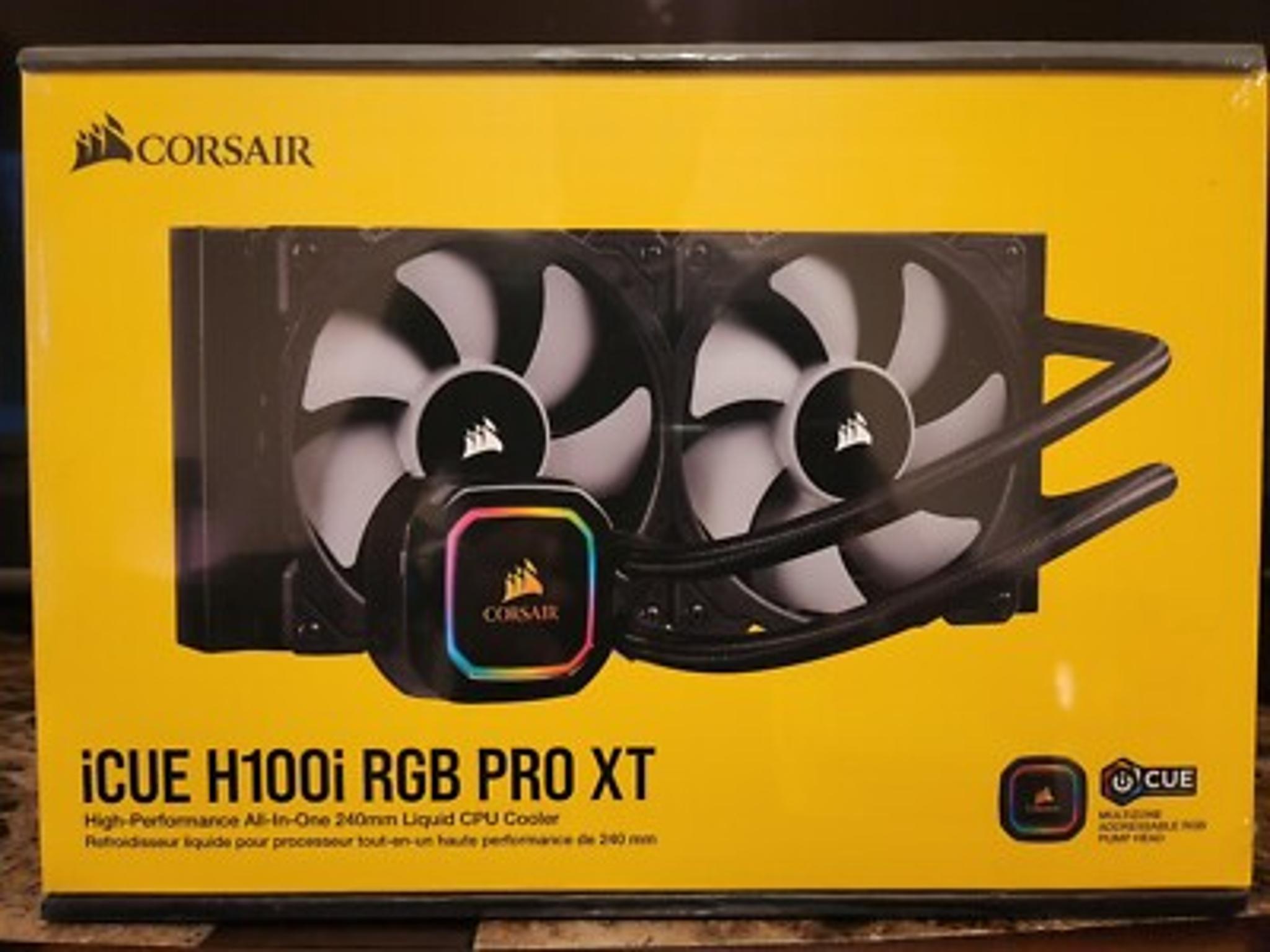 Corsair iCUE H100i RGB PRO XT Liquid CPU Cooler