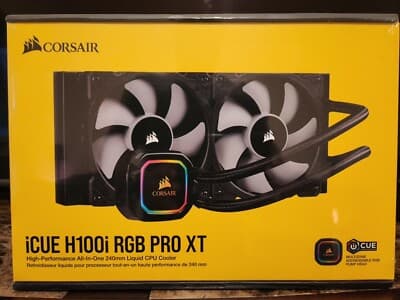 Corsair iCUE H100i RGB PRO XT Liquid CPU Cooler