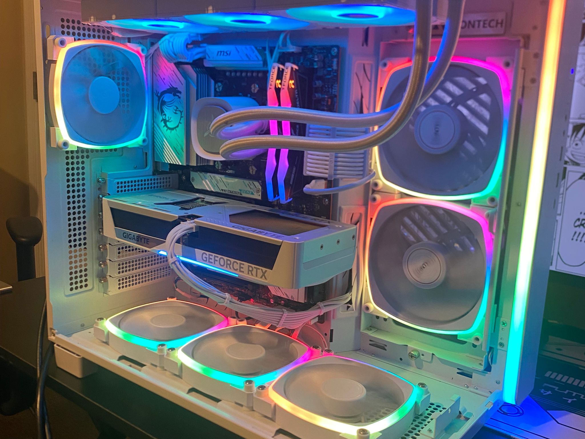 "BLIZZARD" ALL-WHITE HIGH-END GAMING PC | RYZEN 7 9800X3D | RTX 5070 | 32GB DDR5