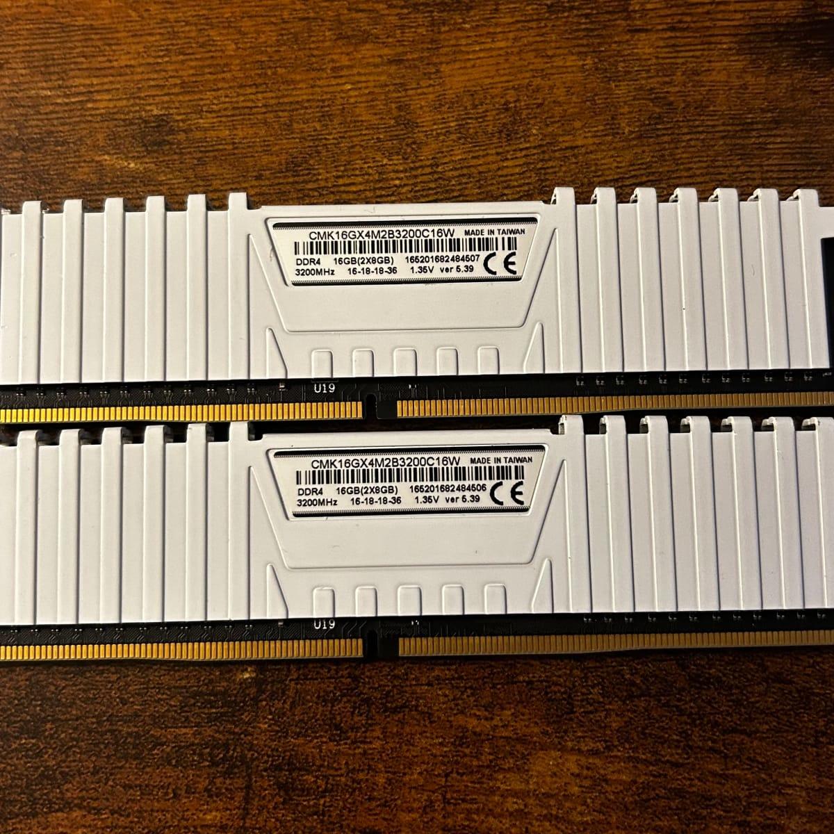 16gb Corsair lpx ram for parts
