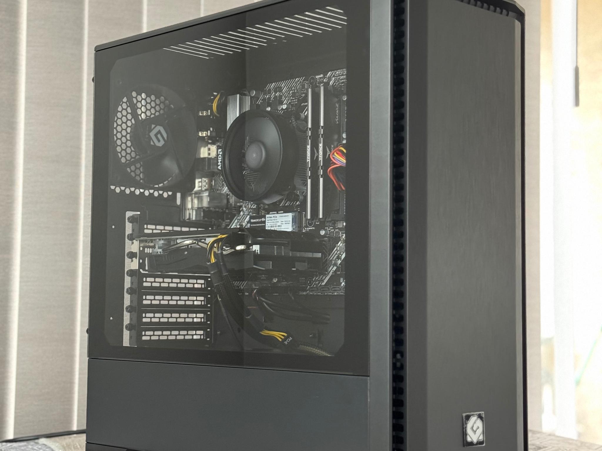 1080p new rebuilt gaming pcRyzen 5 5000 / Radeon RX 580 / 1tb ssd / 16 Gb ddr4