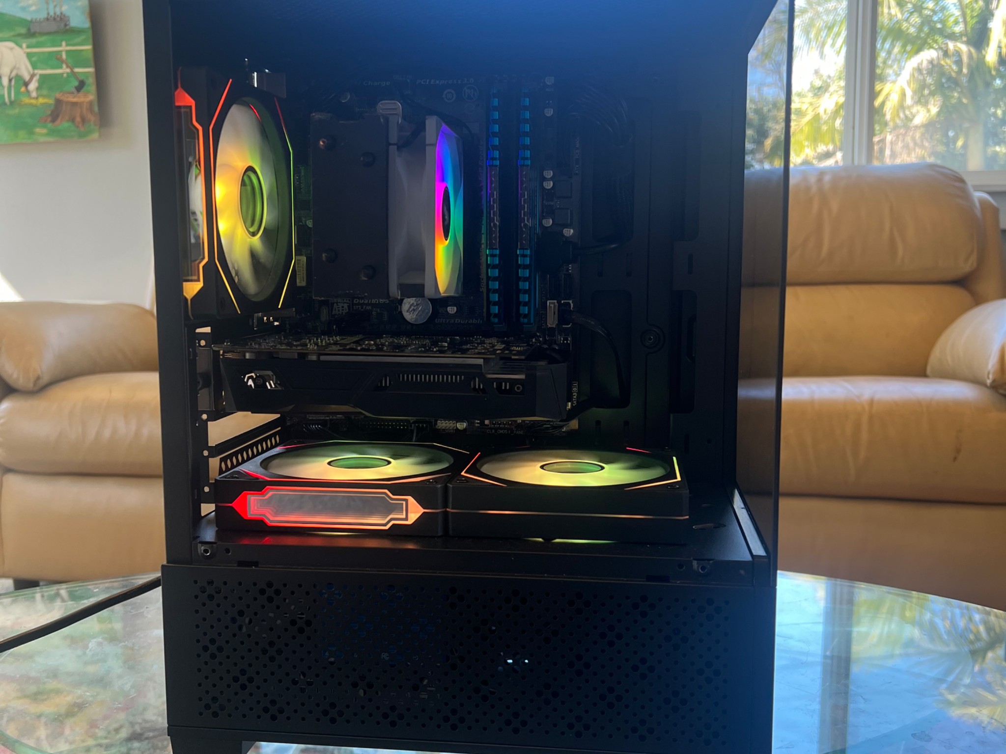 RGB Gaming PC- Gtx 1050- i3- 512GB SSD