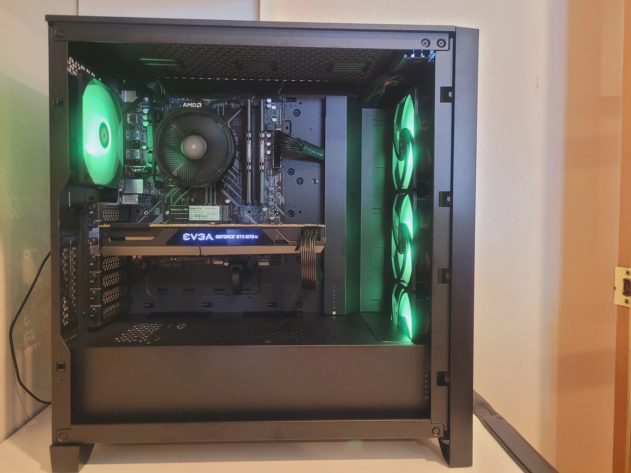 Budget RGB Ryzen GTX Gaming PC | Ryzen 5 2600 | GTX 1070ti | 16GB Ram | Budget Gaming PC Desktop