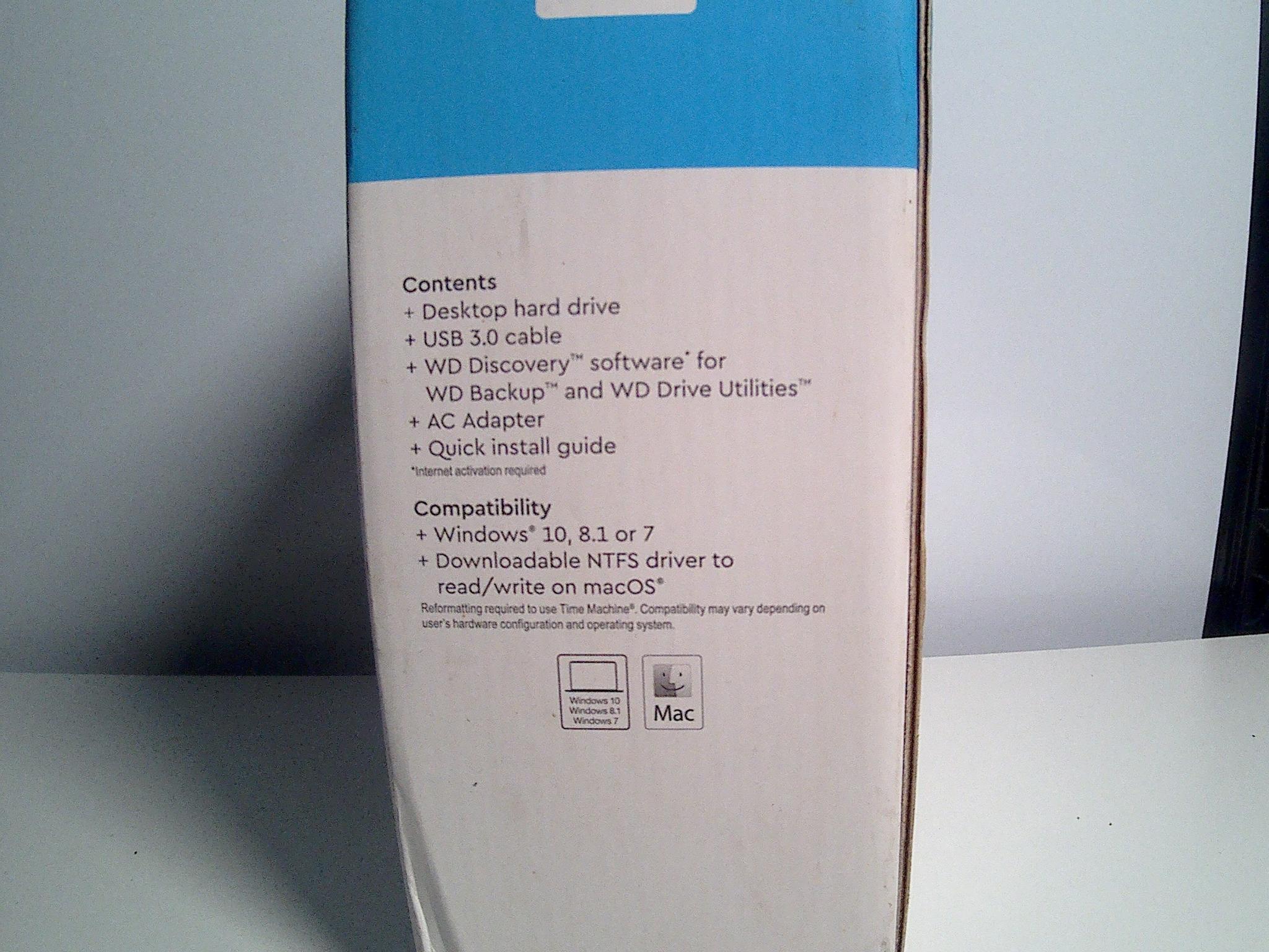 For sale WD 8TB easystore external HD