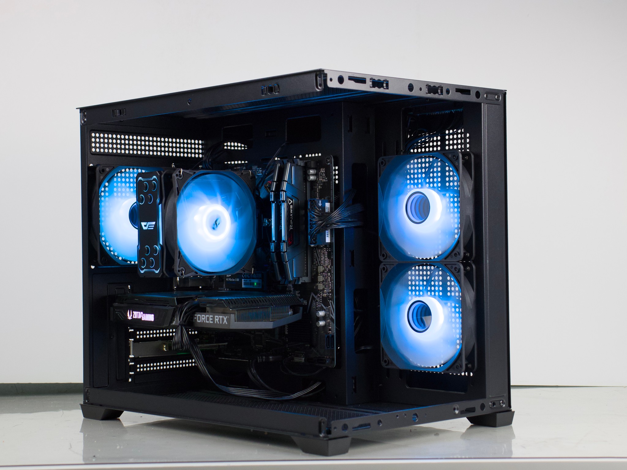 RGB Gaming PC 🔥RTX 3070, Ryzen 5 5500, 16GB RAM, 1TB NVMe SSD, WiFi, BlueTooth 🔥 1440P/1080P Beast