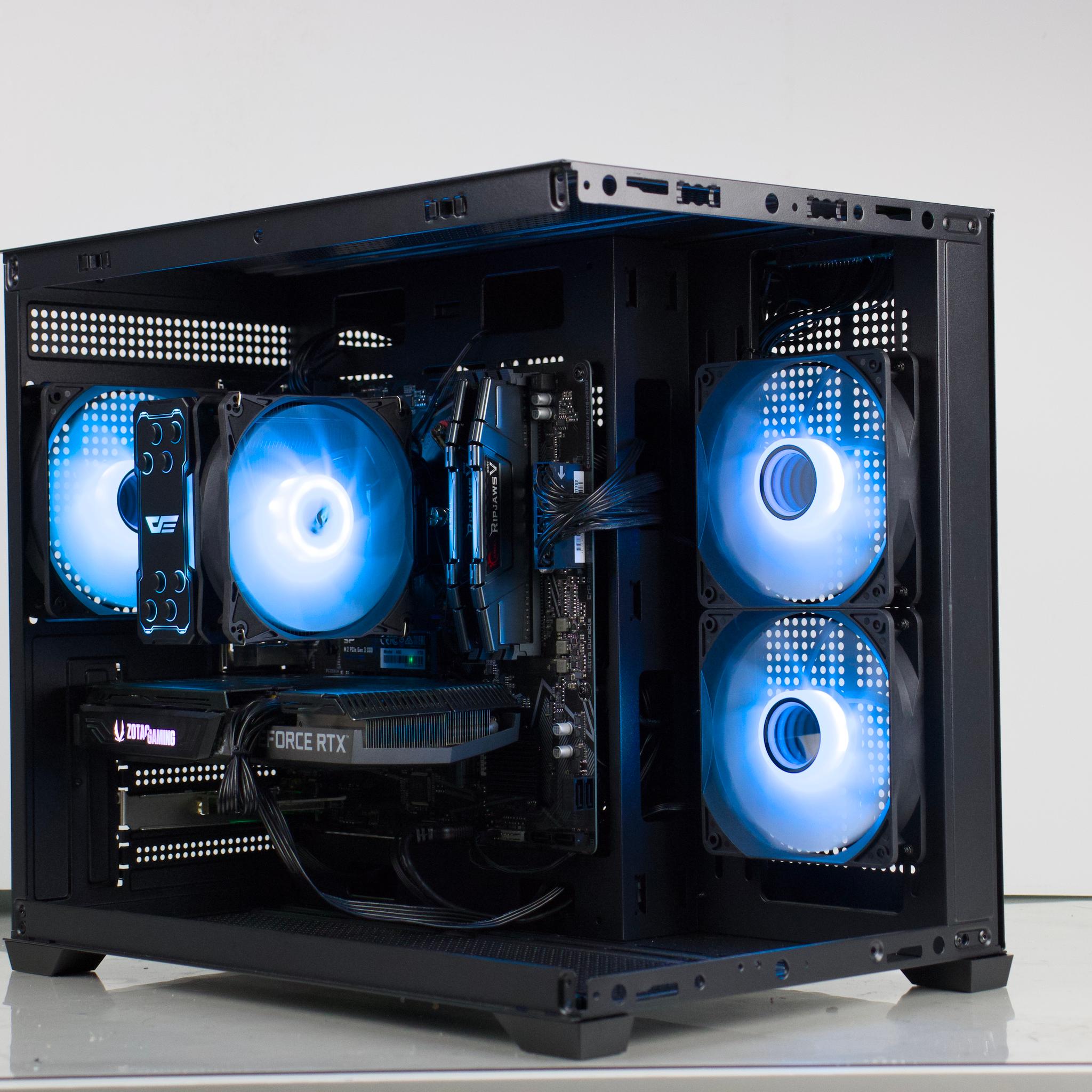 RGB Gaming PC 🔥RTX 3070, Ryzen 5 5500, 16GB RAM, 1TB NVMe SSD, WiFi, BlueTooth 🔥 1440P/1080P Beast