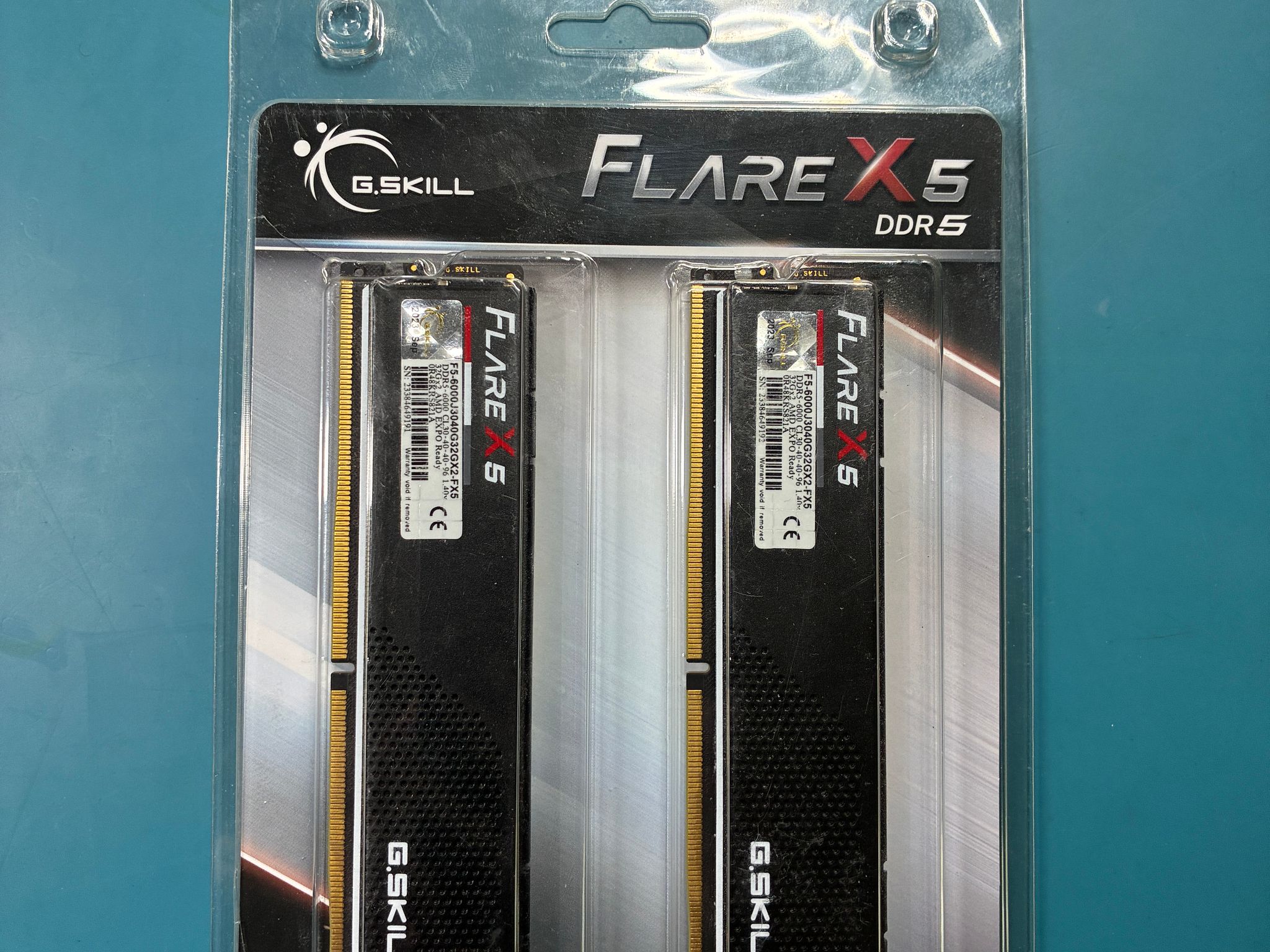 G.SKILL Flare X5 Series DDR5 RAM 64GB kit (Memory)
