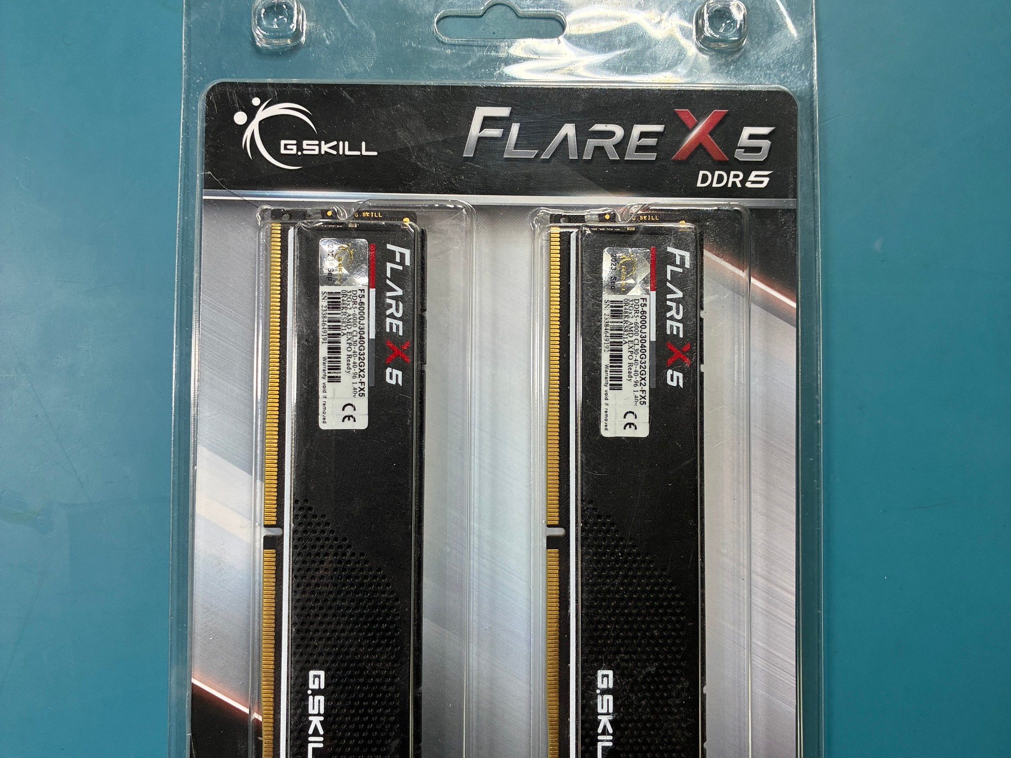 G.SKILL Flare X5 Series DDR5 RAM 64GB kit (Memory)