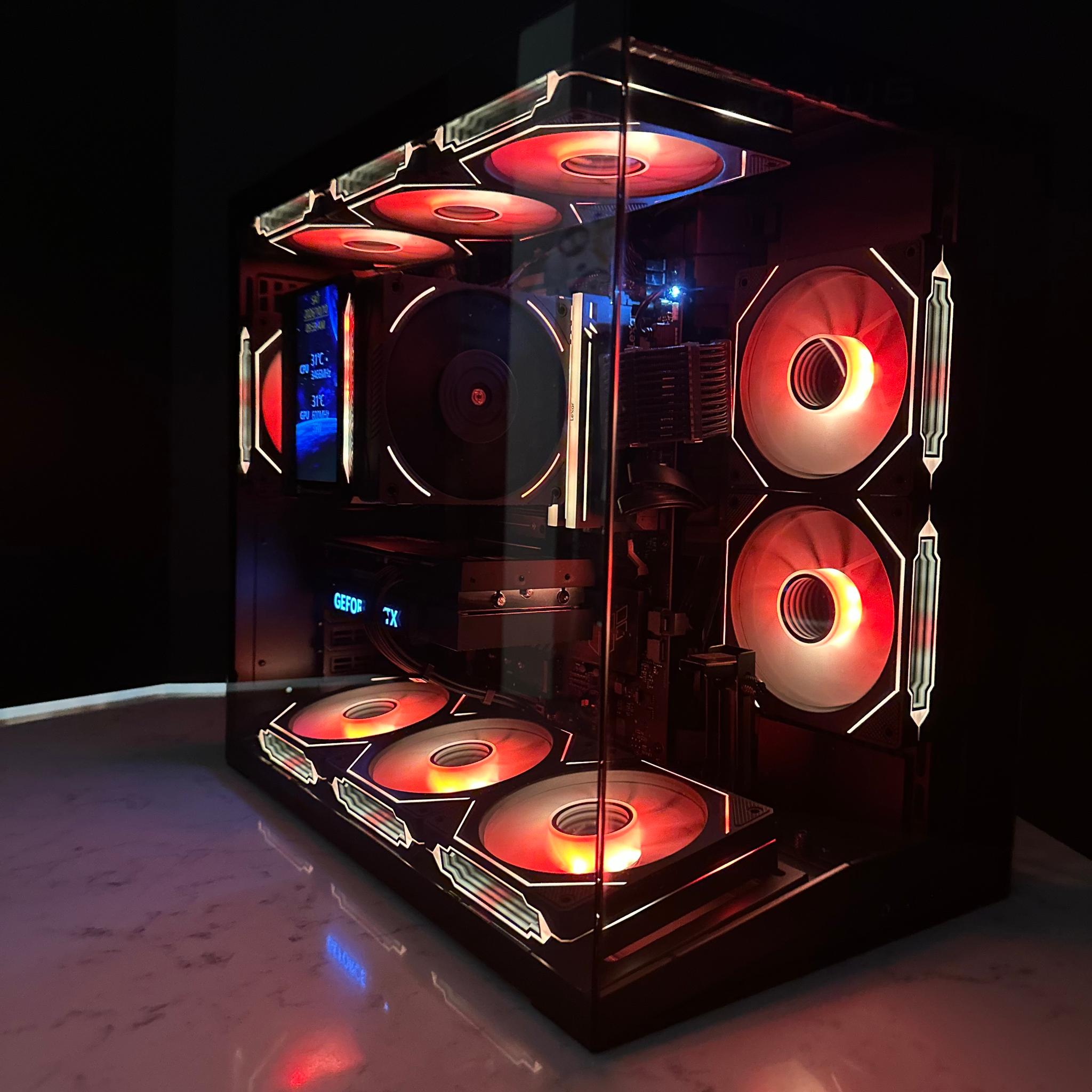 Ryzen 5 7600X - Nvidia RTX 4070 12GB, Mid Tower Gaming PC, (2) 512GB M.2, 4TB SATA