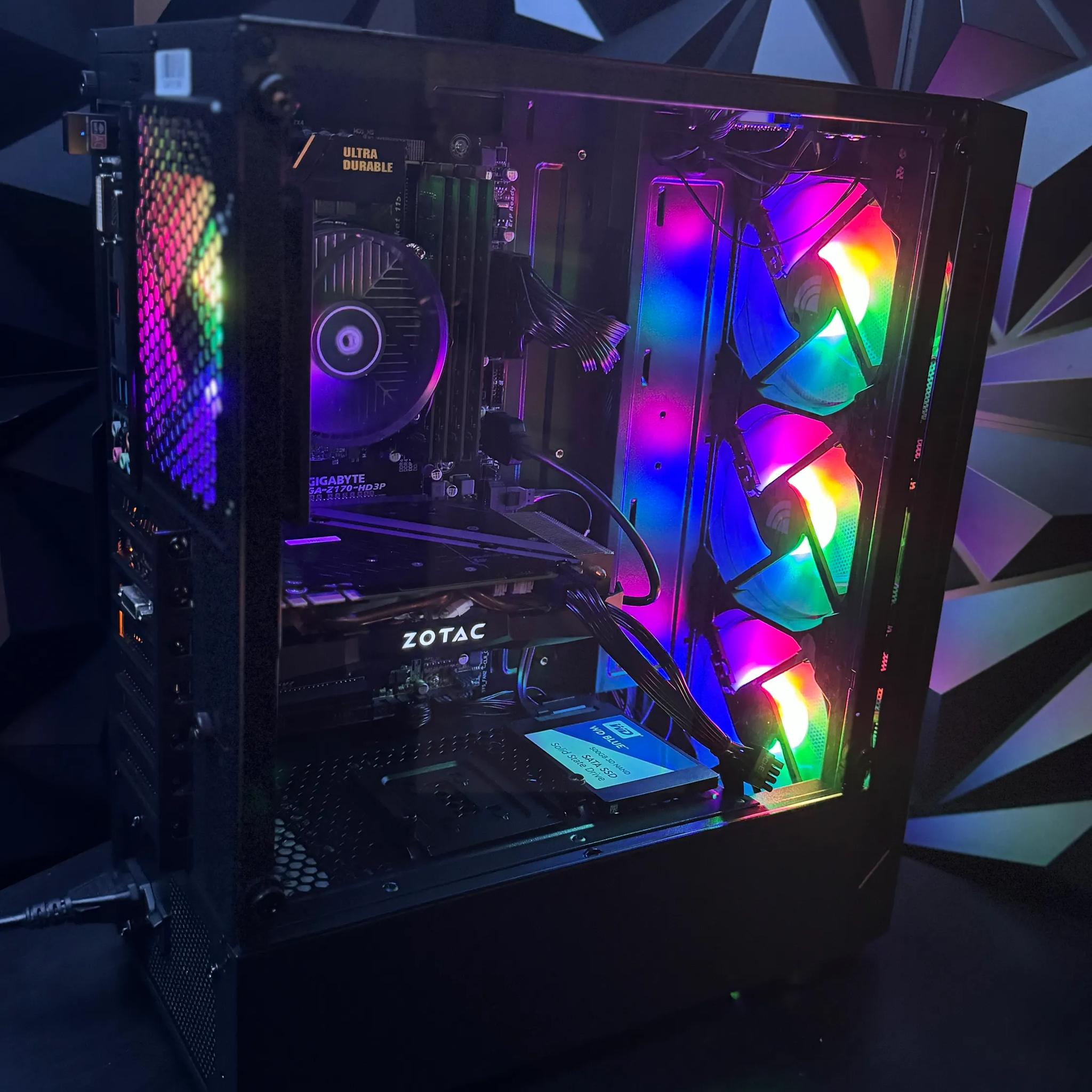 🎮🕹️👾🖥️🖱Tusker Build 6780 The Fortnite Gamer 🎮i7 🕹️GTX 1080 👾16 GB DDR4🖥️🖱