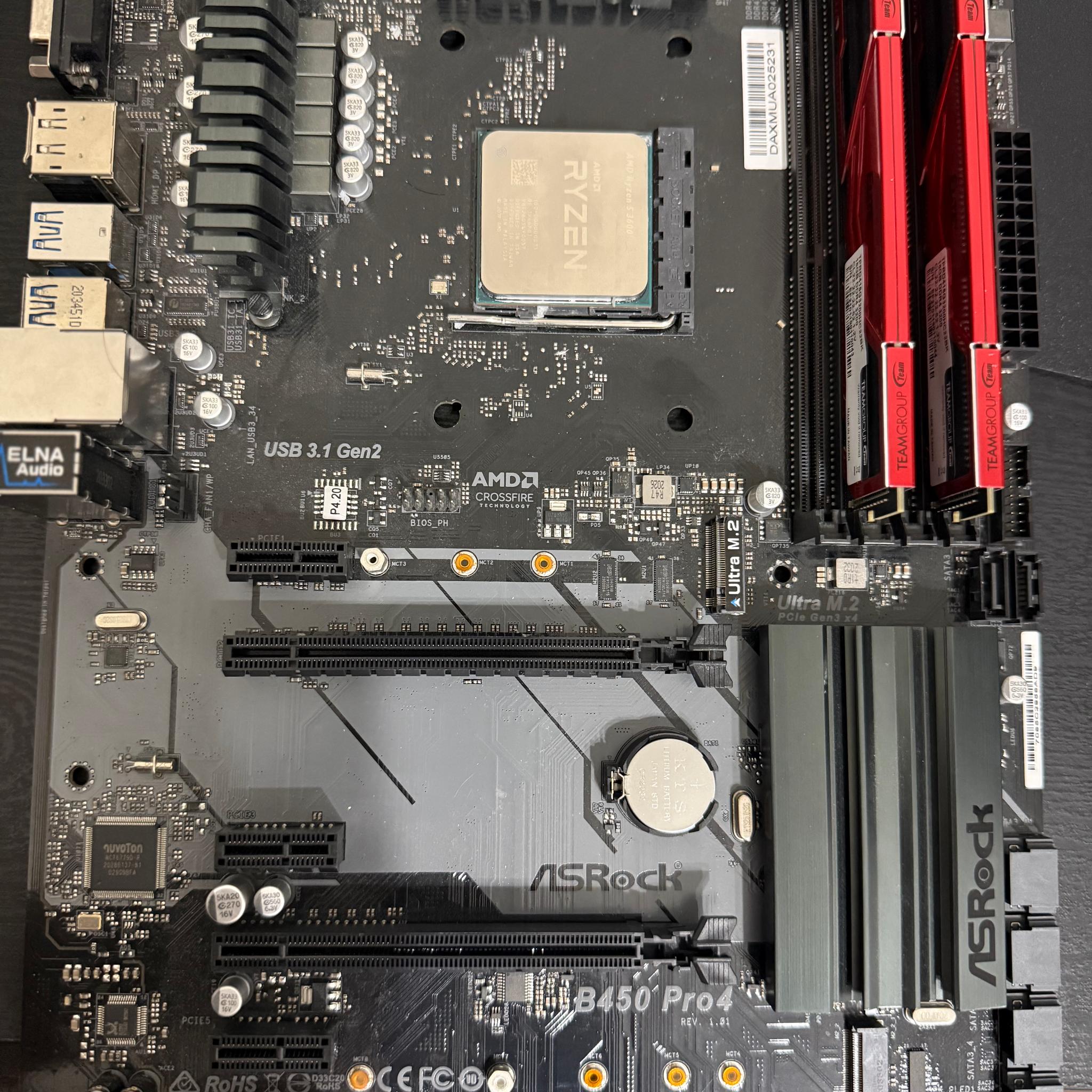 AM4 COMBO!! 3600-B450-32GB DDR4