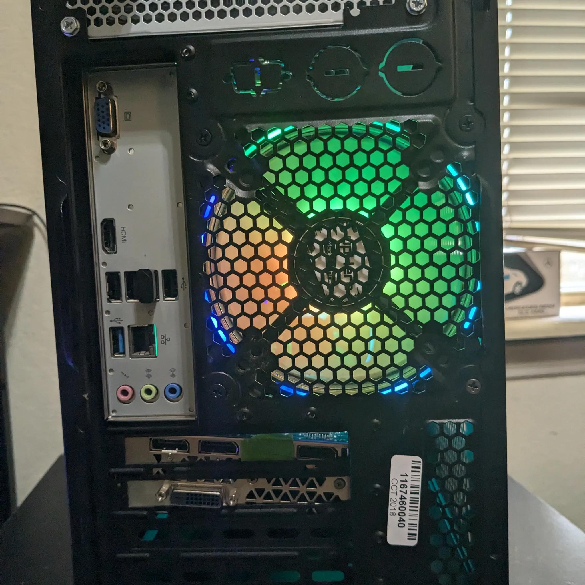 100 FPS Fortnite | 180 Day Warranty | RGB, WiFi, i5-6500, GTX 1060 6GB, 16GB RAM, 256GB SSD, Win10