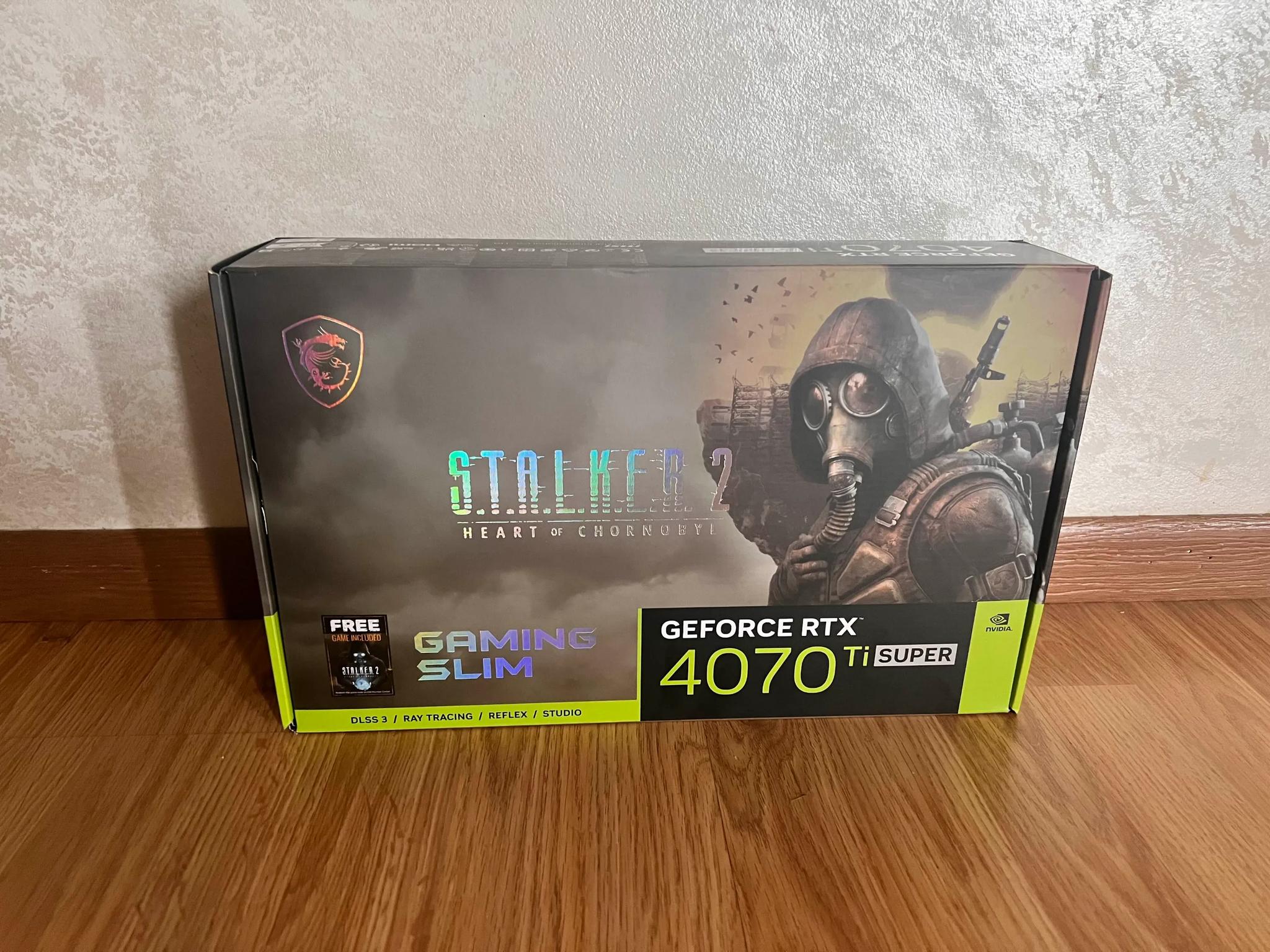 MSI 4070ti Super SLIM STALKER 2 Special/Limited Edition (READ DESCRIPTION!)