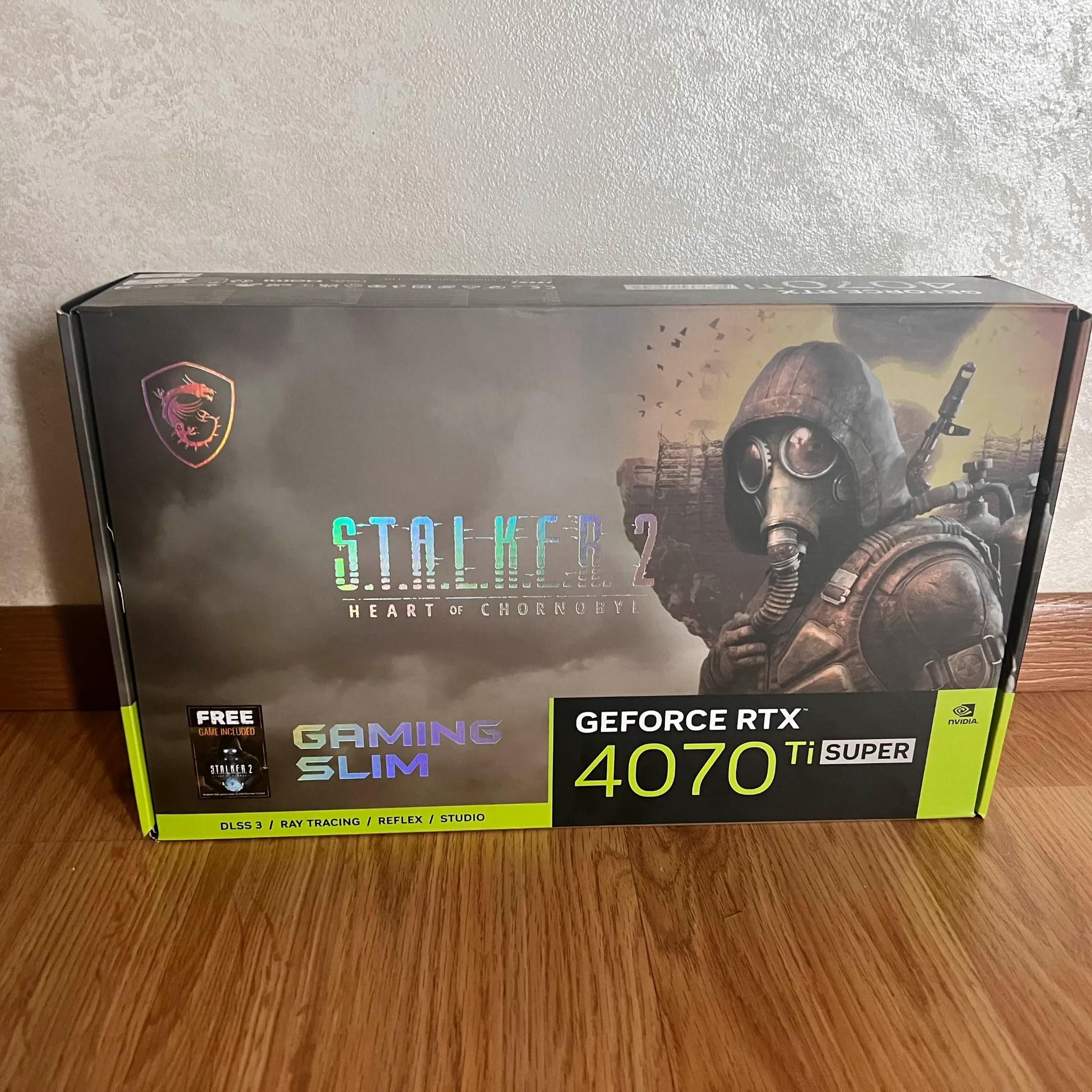 MSI 4070ti Super SLIM STALKER 2 Special/Limited Edition (READ DESCRIPTION!)