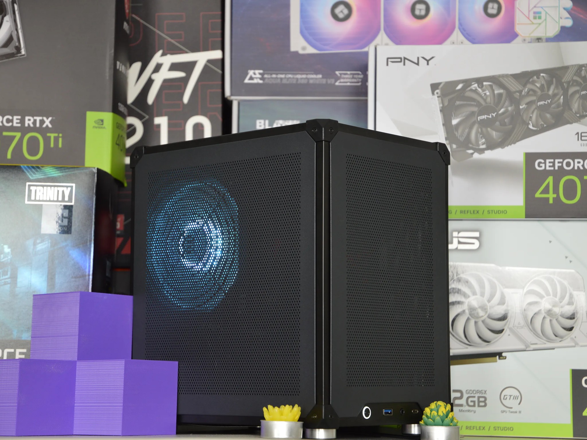 ⬛SFF⬛ | RX 580 4GB | INTEL i5 8400 | 16GB DDR4 RAM | 1TB NVME SSD | Game Box |