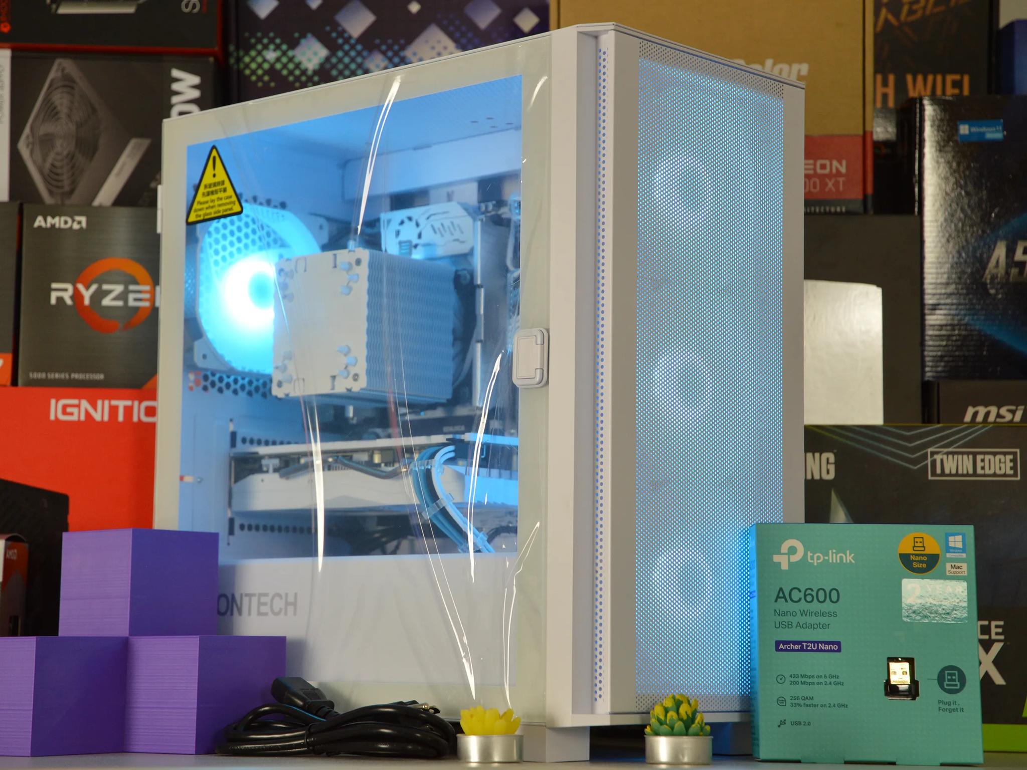 🧊❄️| RX 580 8GB | INTEL XEON E5 2670 V3 | 16GB ECC DDR4 RAM | 1TB NVME SSD | Icy Blizzard |