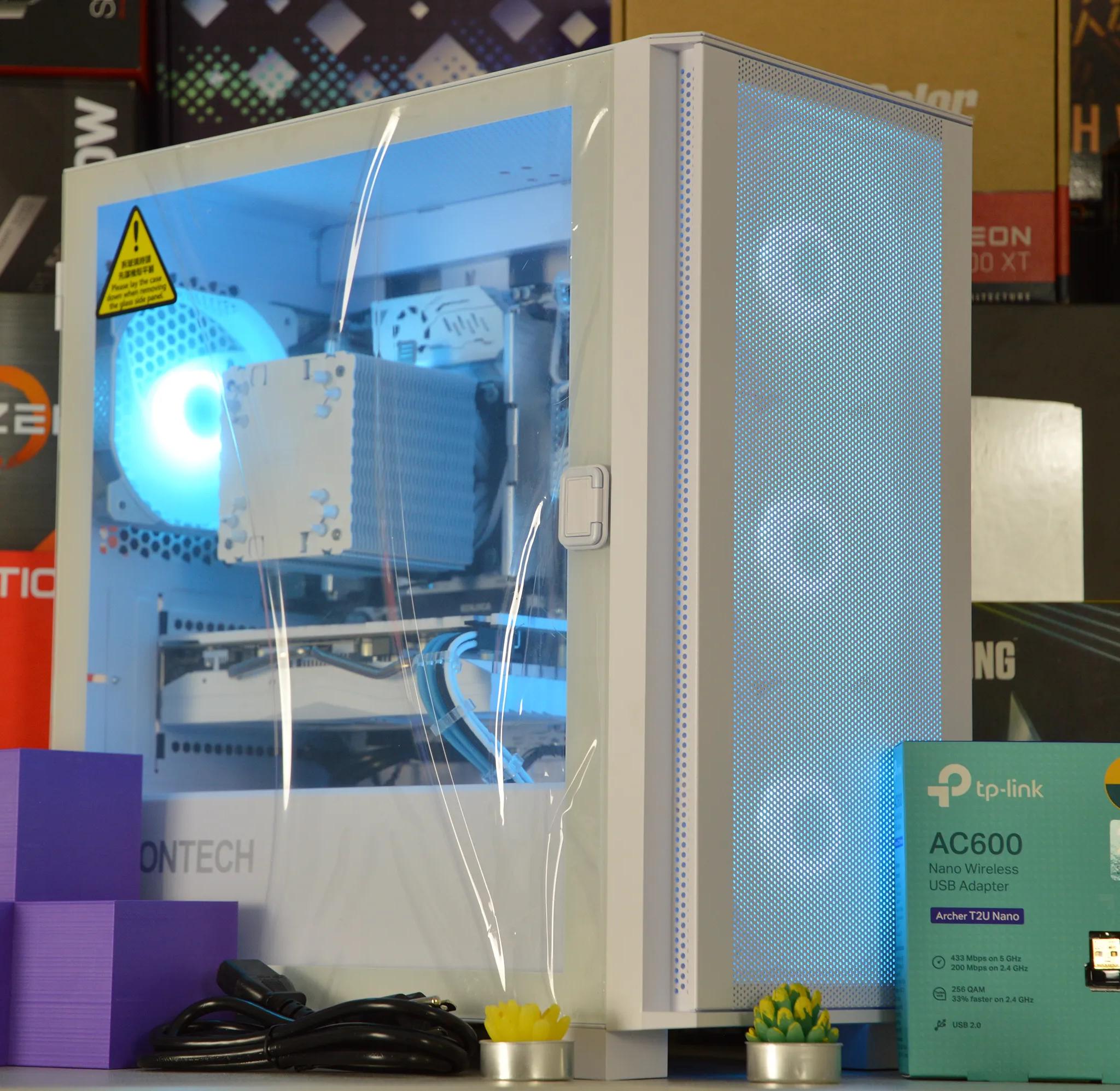 🧊❄️| RX 580 8GB | INTEL XEON E5 2670 V3 | 16GB ECC DDR4 RAM | 1TB NVME SSD | Icy Blizzard |