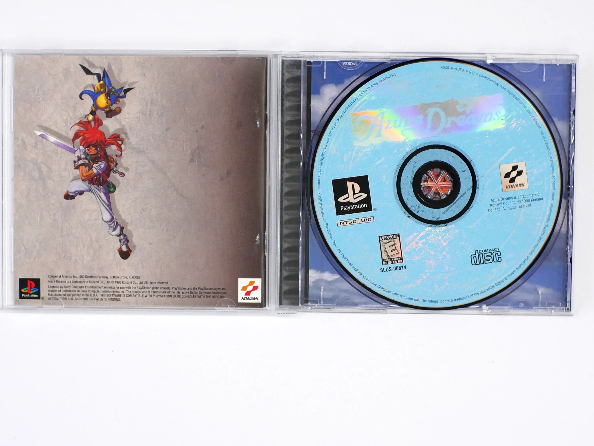 Azure Dreams PlayStation one game