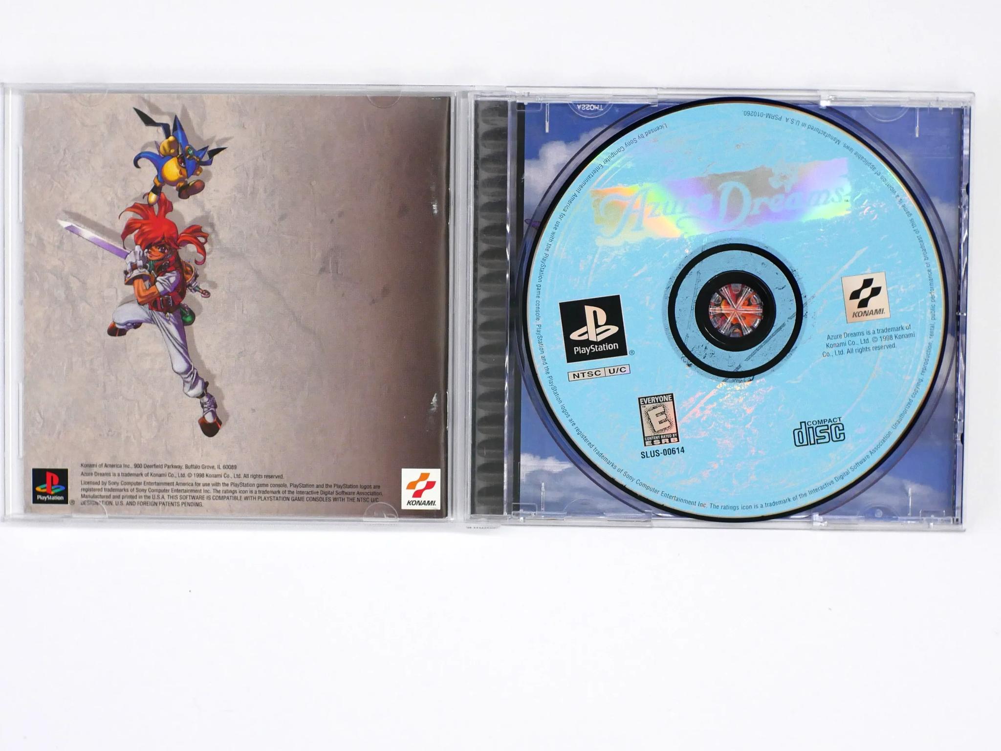 Azure Dreams PlayStation one game