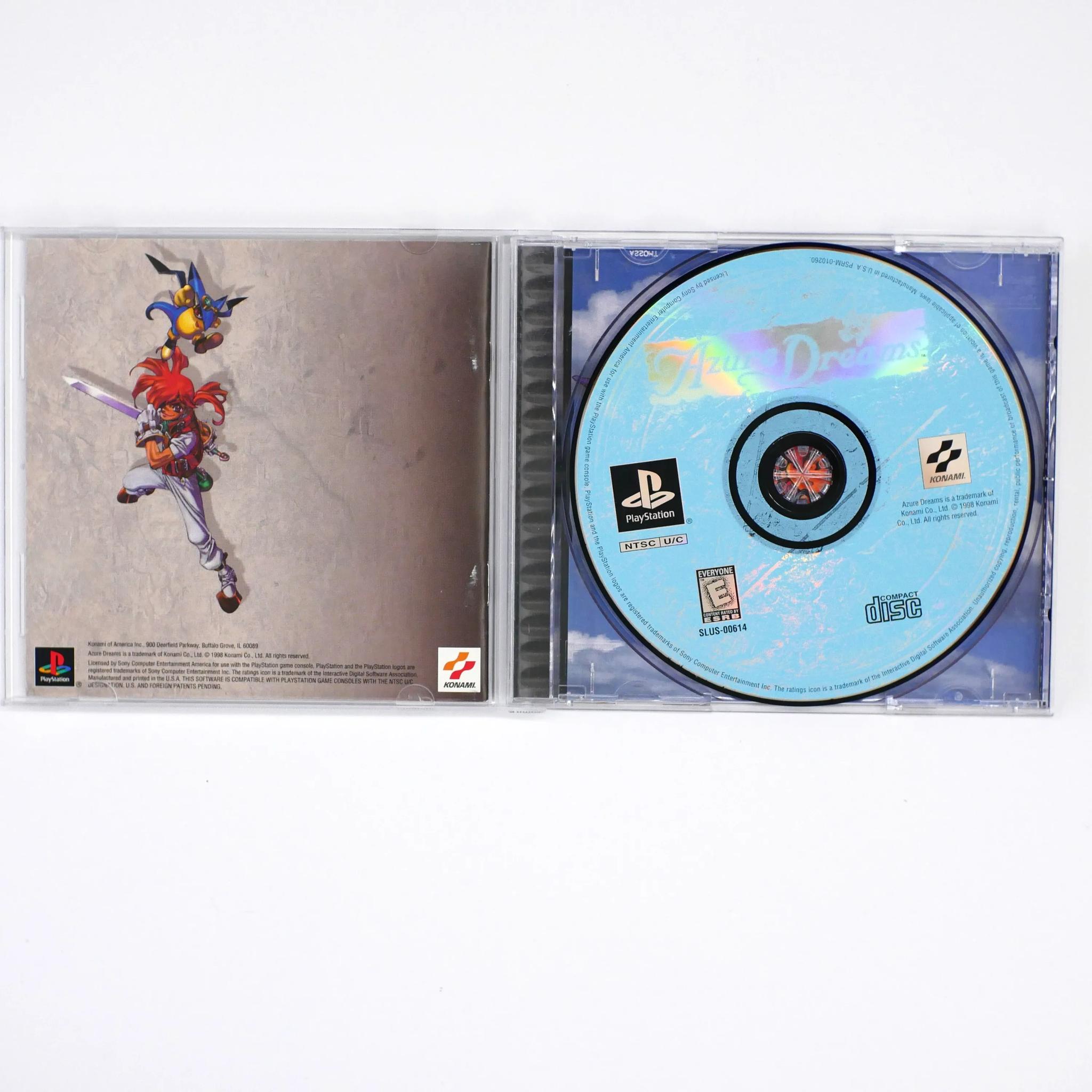 Azure Dreams PlayStation one game